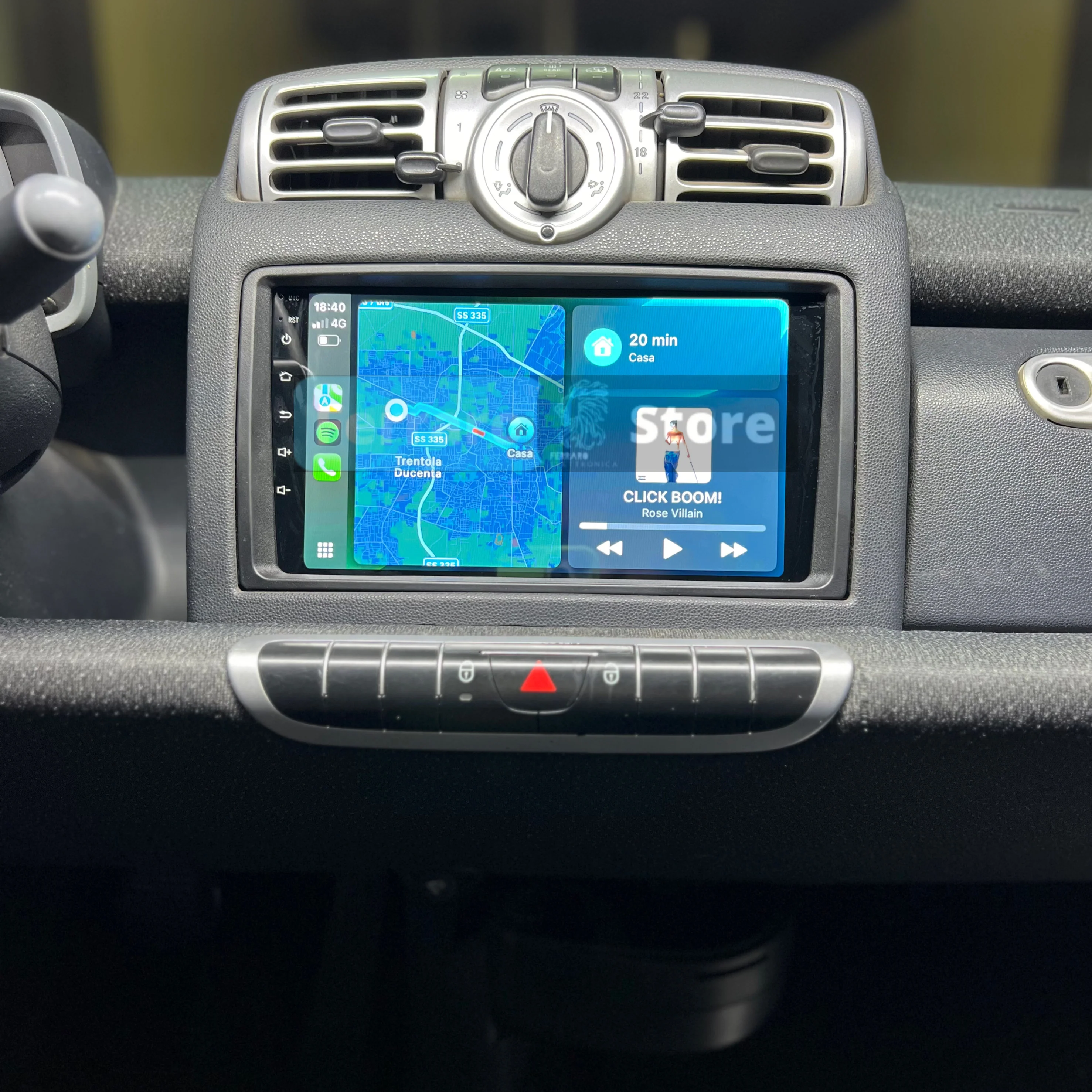 Autoradio per Smart 451 9" (2002-2015) Android, Bluetooth, CarPlay, Android Auto, 2GB/4GB/6GB/8GB Ram - Image 7
