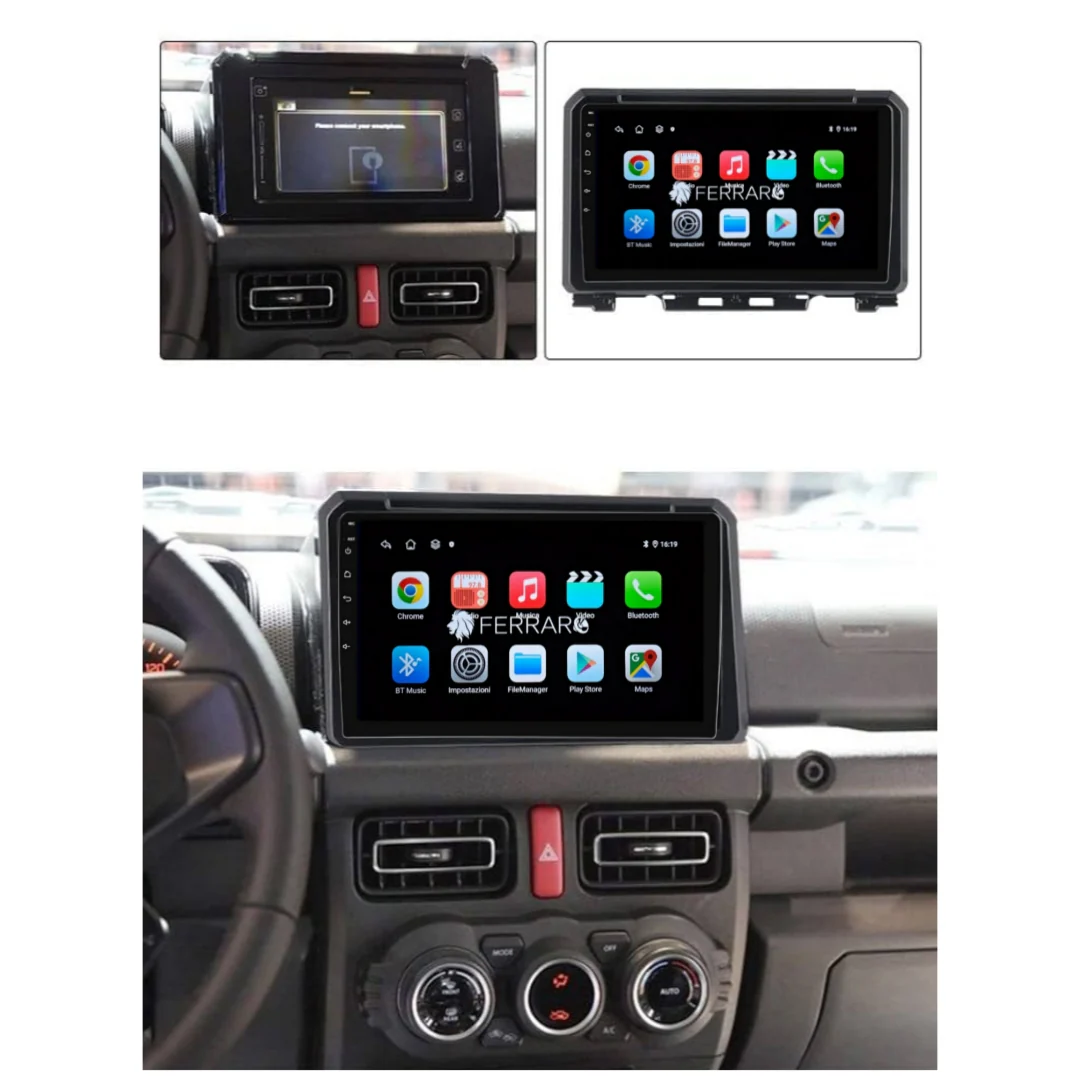 Autoradio per Suzuki Jimny JB64W 9" (2018-2026) Android, Bluetooth, CarPlay, Android Auto, 2GB/4GB/6GB/8GB Ram - Image 4