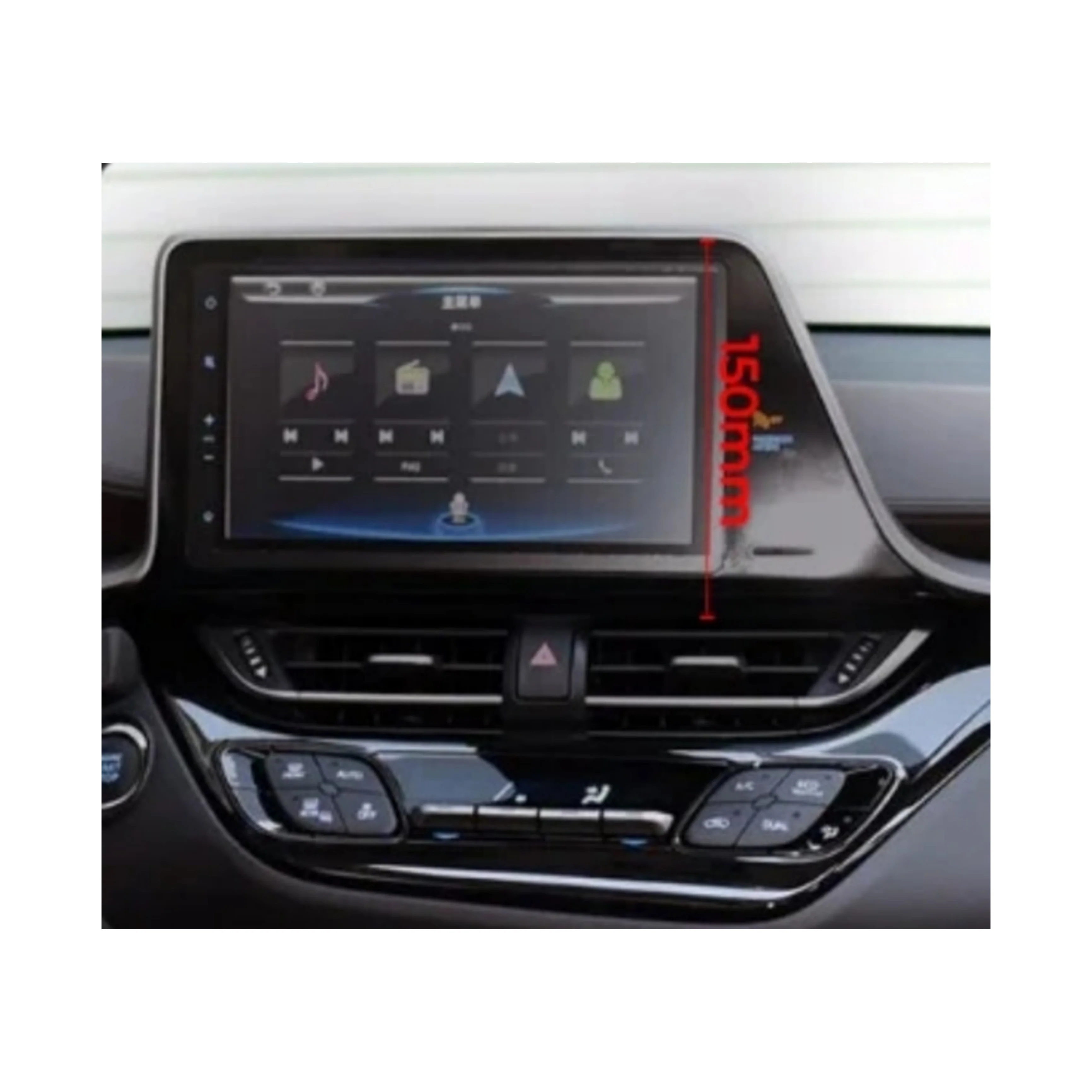 Autoradio per Toyota CHR C-HR 9" (2016-2023) Android, Bluetooth, CarPlay, Android Auto 2GB/4GB/6GB/8GB Ram - Image 3