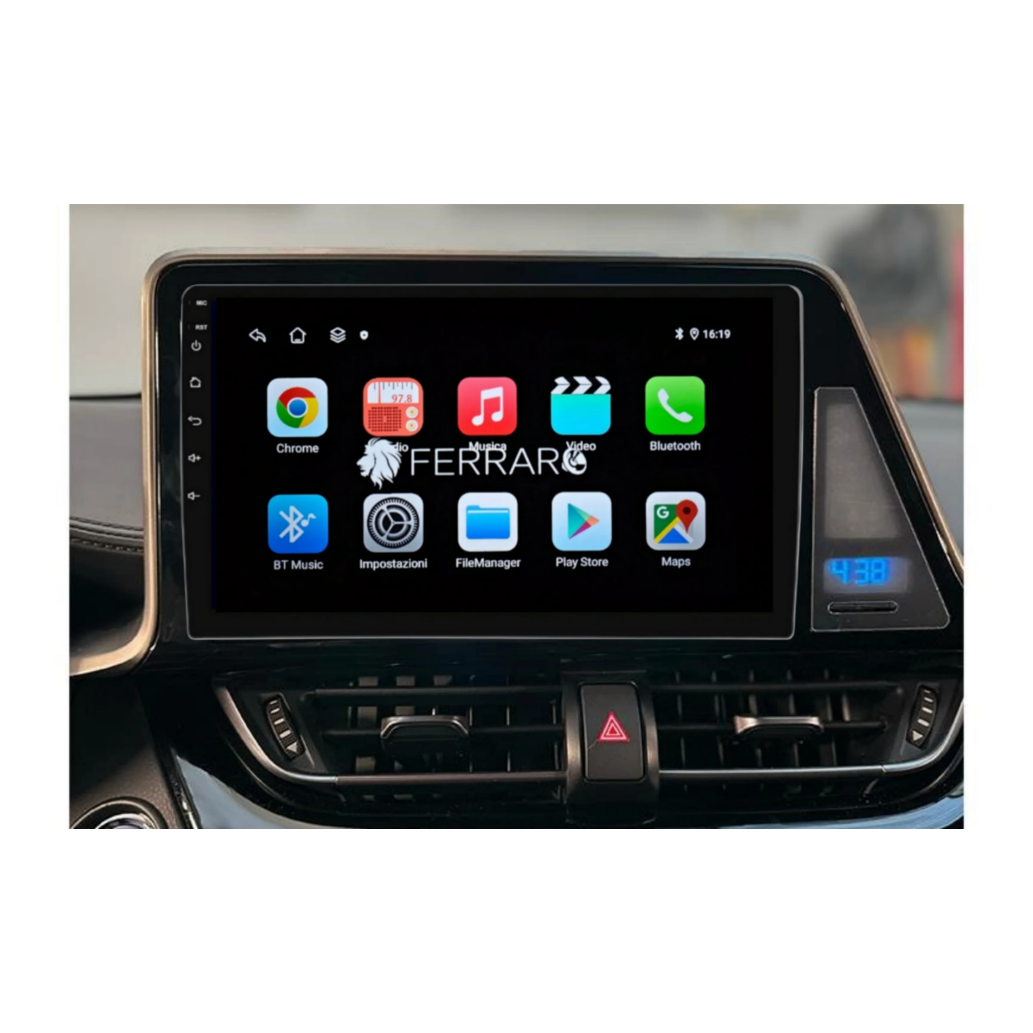 Autoradio per Toyota CHR C-HR 9" (2016-2023) Android, Bluetooth, CarPlay, Android Auto 2GB/4GB/6GB/8GB Ram - Image 4