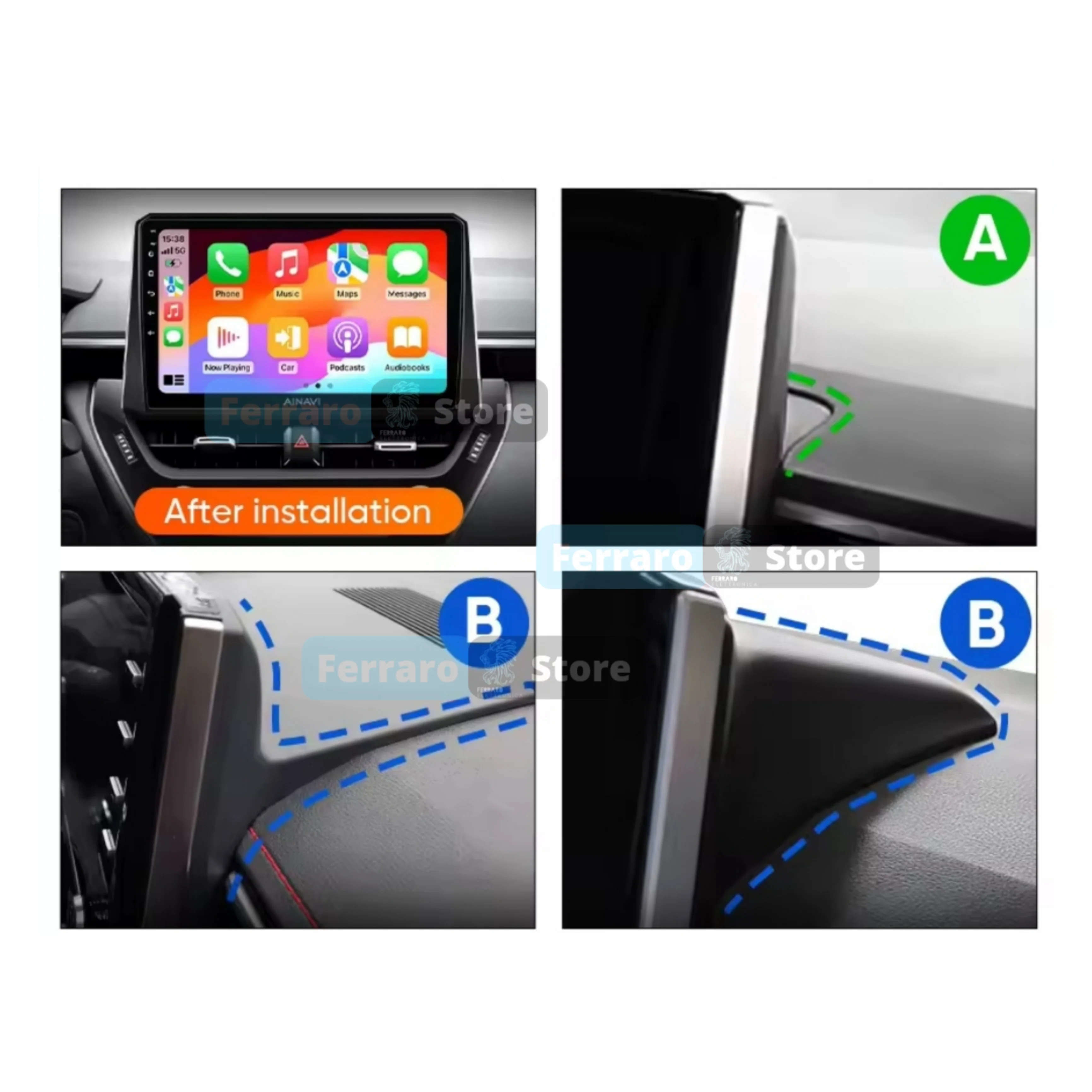 Autoradio per Toyota Corolla 10.1" | 2019-2025 | Android | Bluetooth | CarPlay | Android Auto | 2GB/4GB/8GB Ram - Image 5