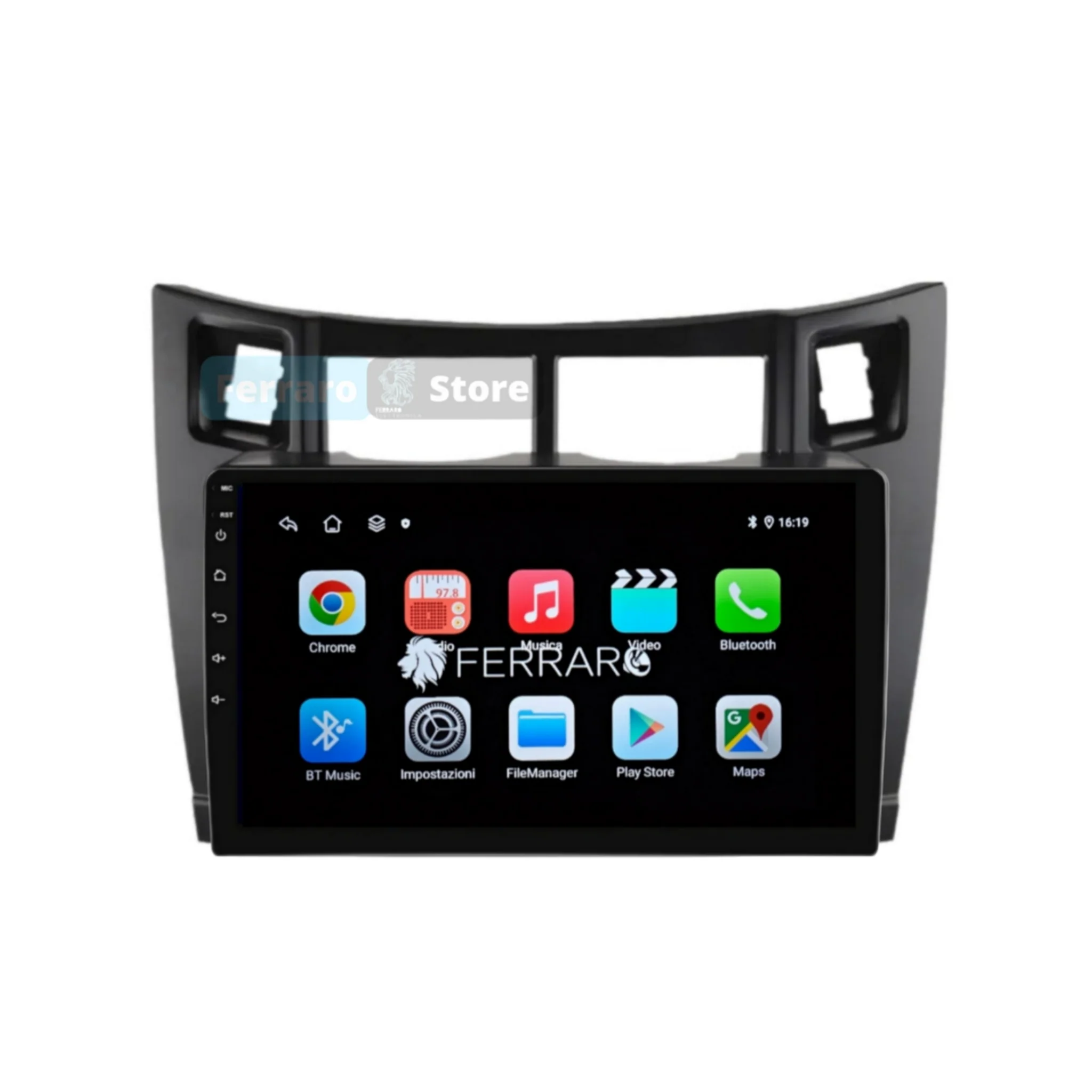 Autoradio per Toyota Yaris XP90 9" (2005-2011) Android, Bluetooth, CarPlay, Android Auto 2GB/4GB/6GB/8GB Ram