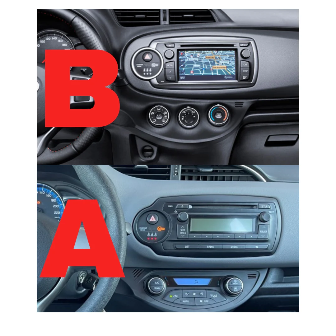 (PRENOTA)Autoradio per Toyota Yaris XP130 7" (2011-2019) Android, Bluetooth, CarPlay, Android Auto, 4GB/8GB Ram - Image 2