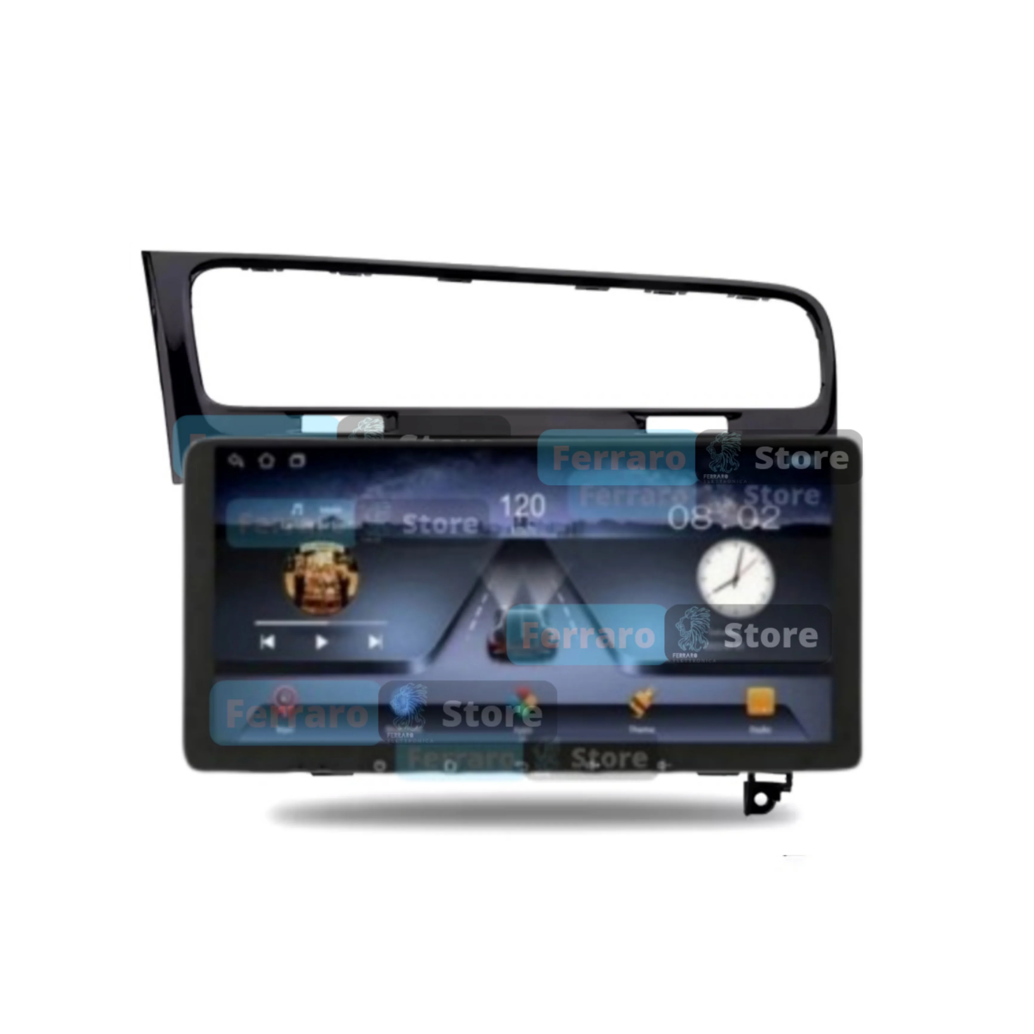 Autoradio per Volkswagen Golf MK7 10.35" (2012-2021) Android, Bluetooth, CarPlay, Android Auto, 4/64GB RAM - Image 2