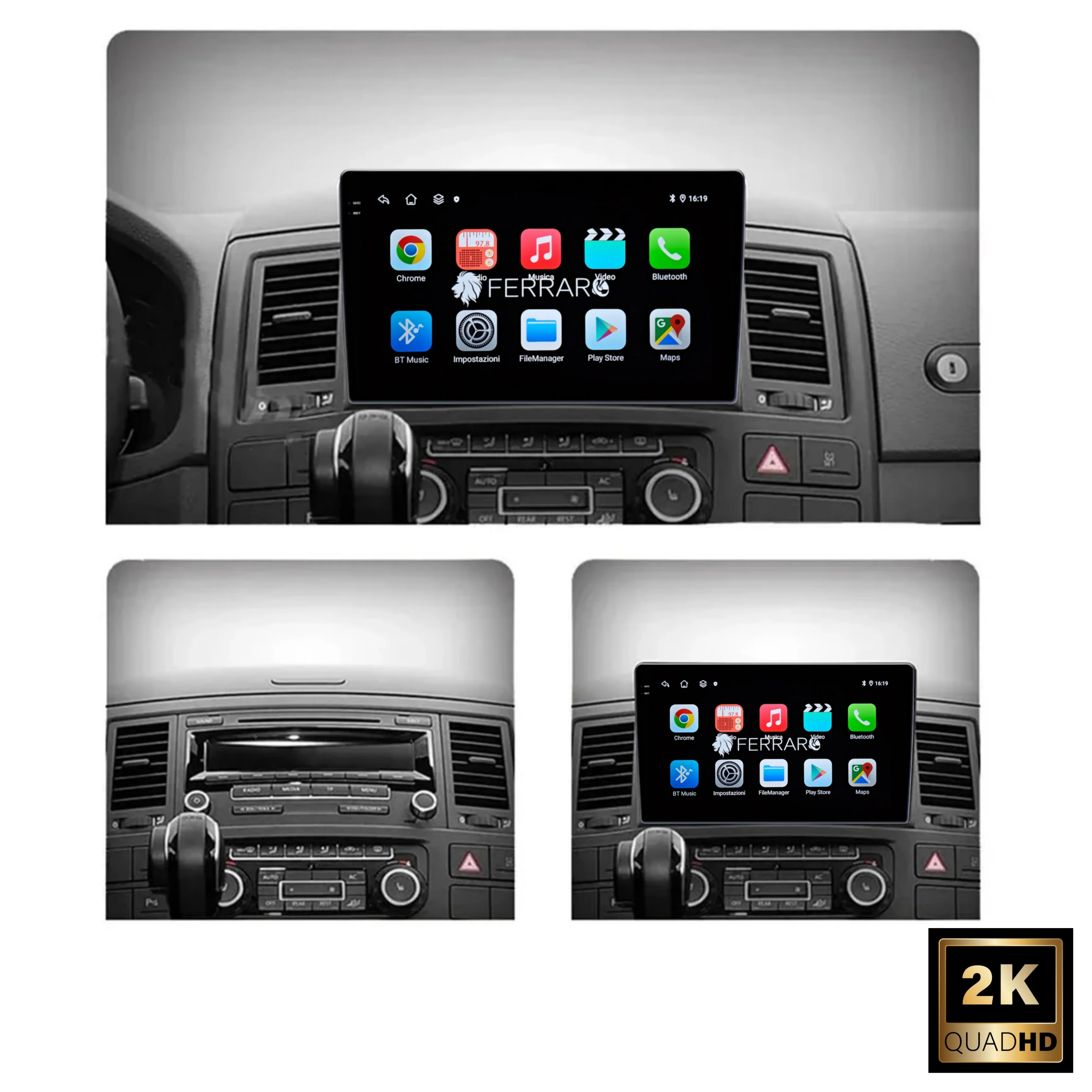 Autoradio per Volkswagen Multivan T5 9" 2K (2003-2015) Android, Bluetooth, CarPlay, Android Auto, 12/256GB Ram - Image 4