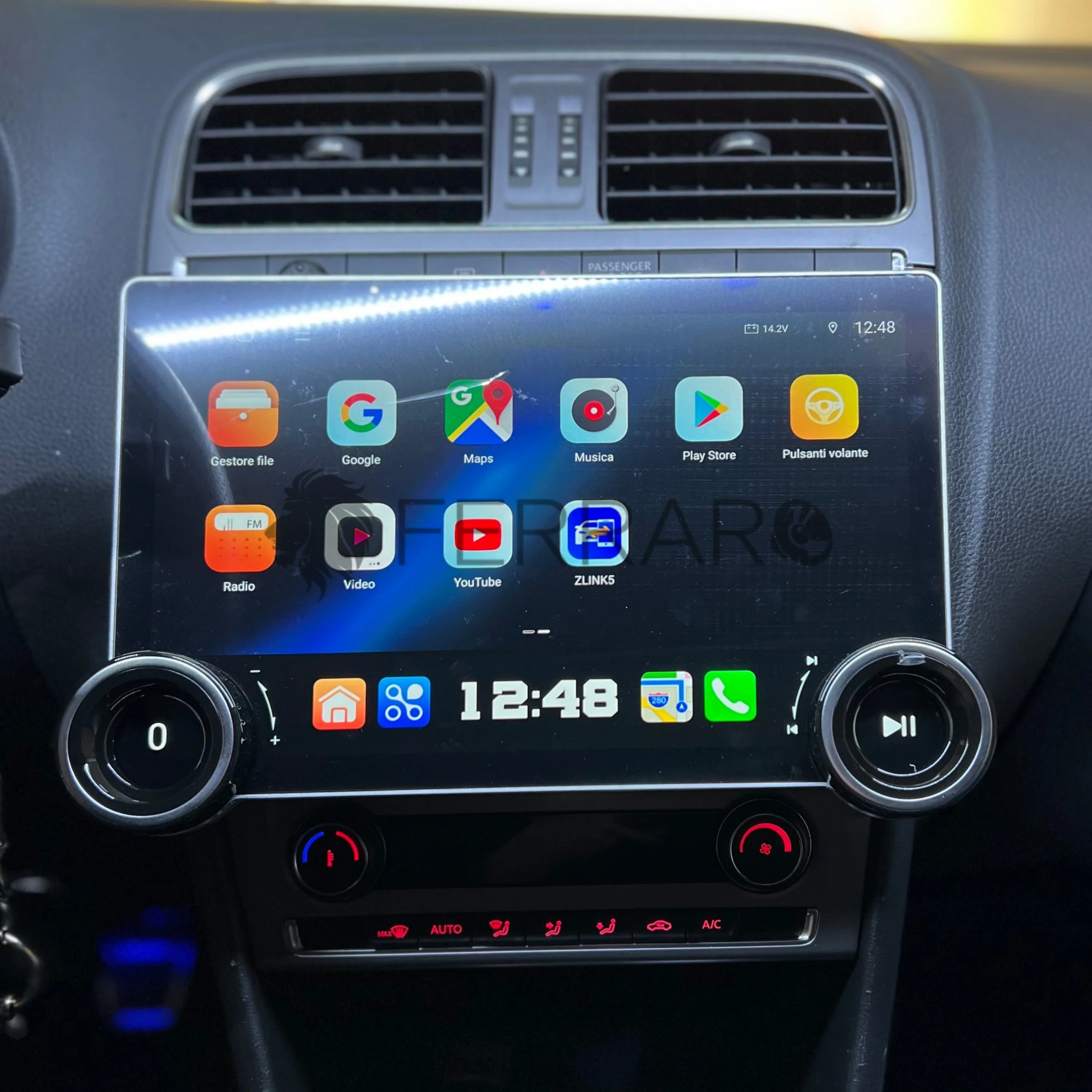 Autoradio per Volkswagen Polo 5 11.8" 2K (2008-2017) Android, Bluetooth, CarPlay, Android Auto, 4/64GB Ram - Image 4