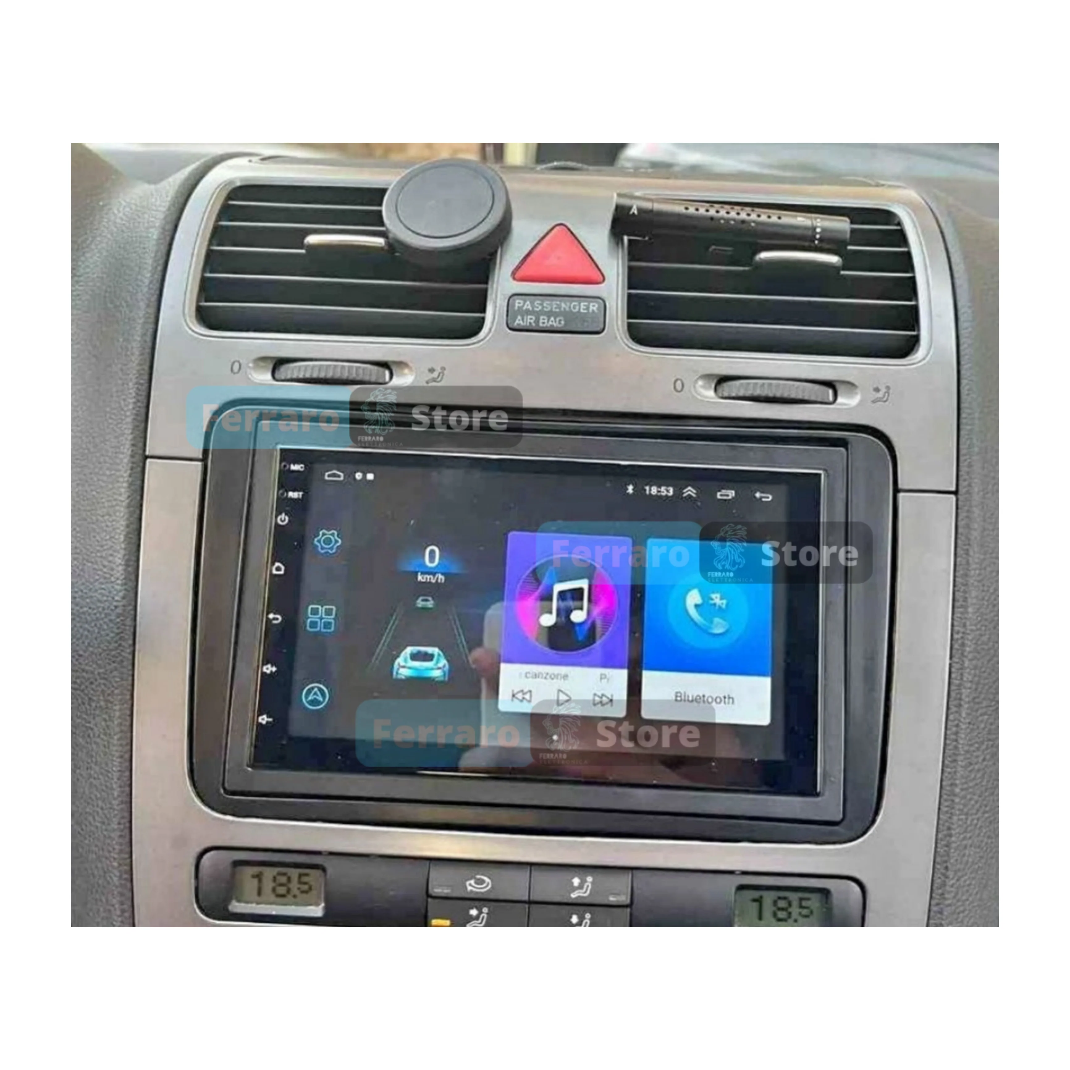 Autoradio per Volkswagen, Seat, Skoda 7" (Compatibilità in Descrizione) Android, Bluetooth, CarPlay, Android Auto, 2GB/4GB/6GB/8GB Ram - Image 3