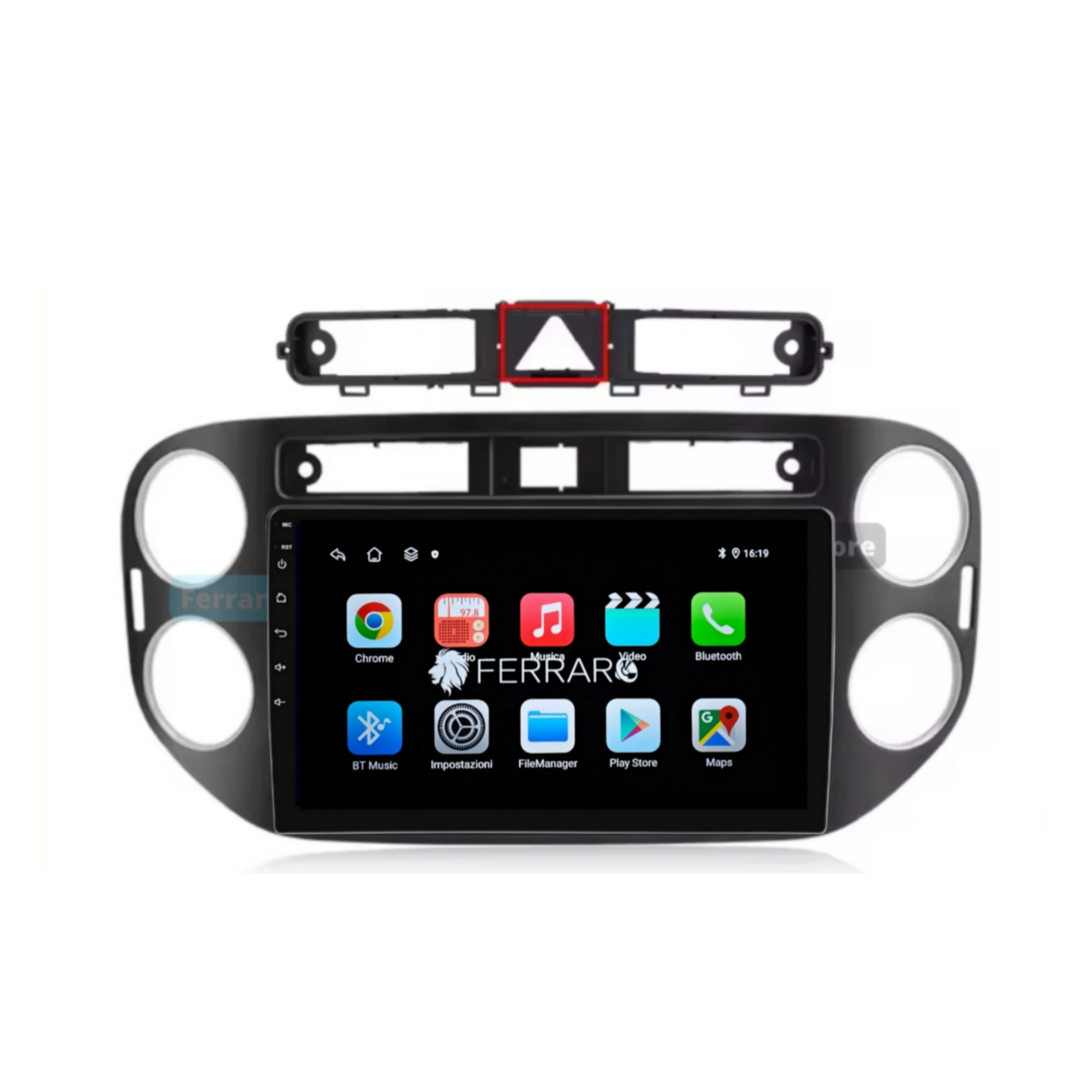 Autoradio per Volkswagen Tiguan, Plus 9" (2007-2016) Android, Bluetooth, CarPlay, Android Auto, 2GB/4GB/6GB/8GB Ram