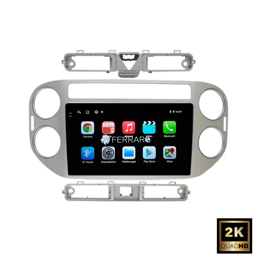 Autoradio per Volkswagen Tiguan, Plus 9" 2K (2007-2016) Android, Bluetooth, CarPlay, Android Auto, 12/256GB Ram - Image 2