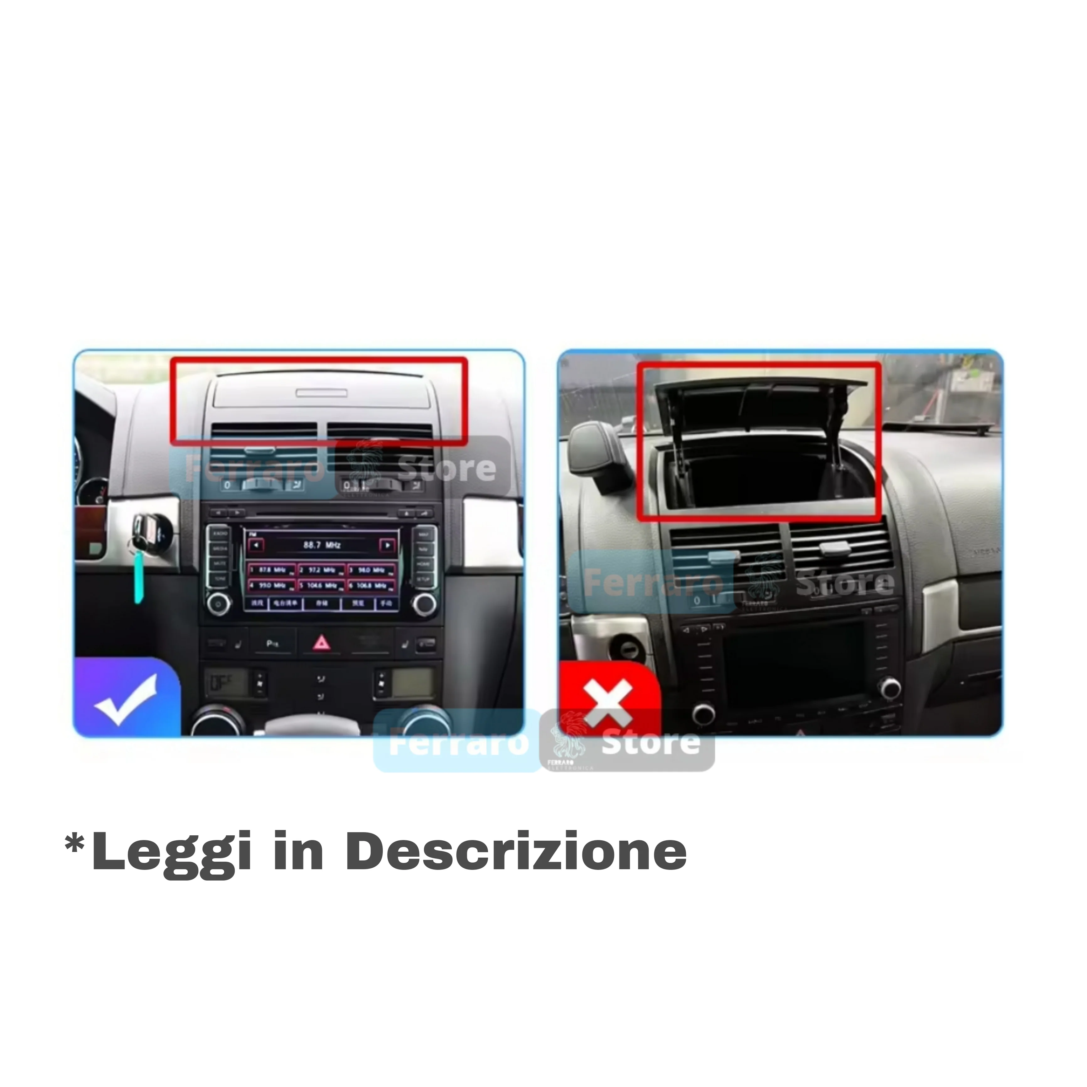 Autoradio per Volkswagen Touareg 9" (2002-2010) Android, Bluetooth, CarPlay, Android Auto, 2GB/4GB/6GB/8GB Ram - Image 3