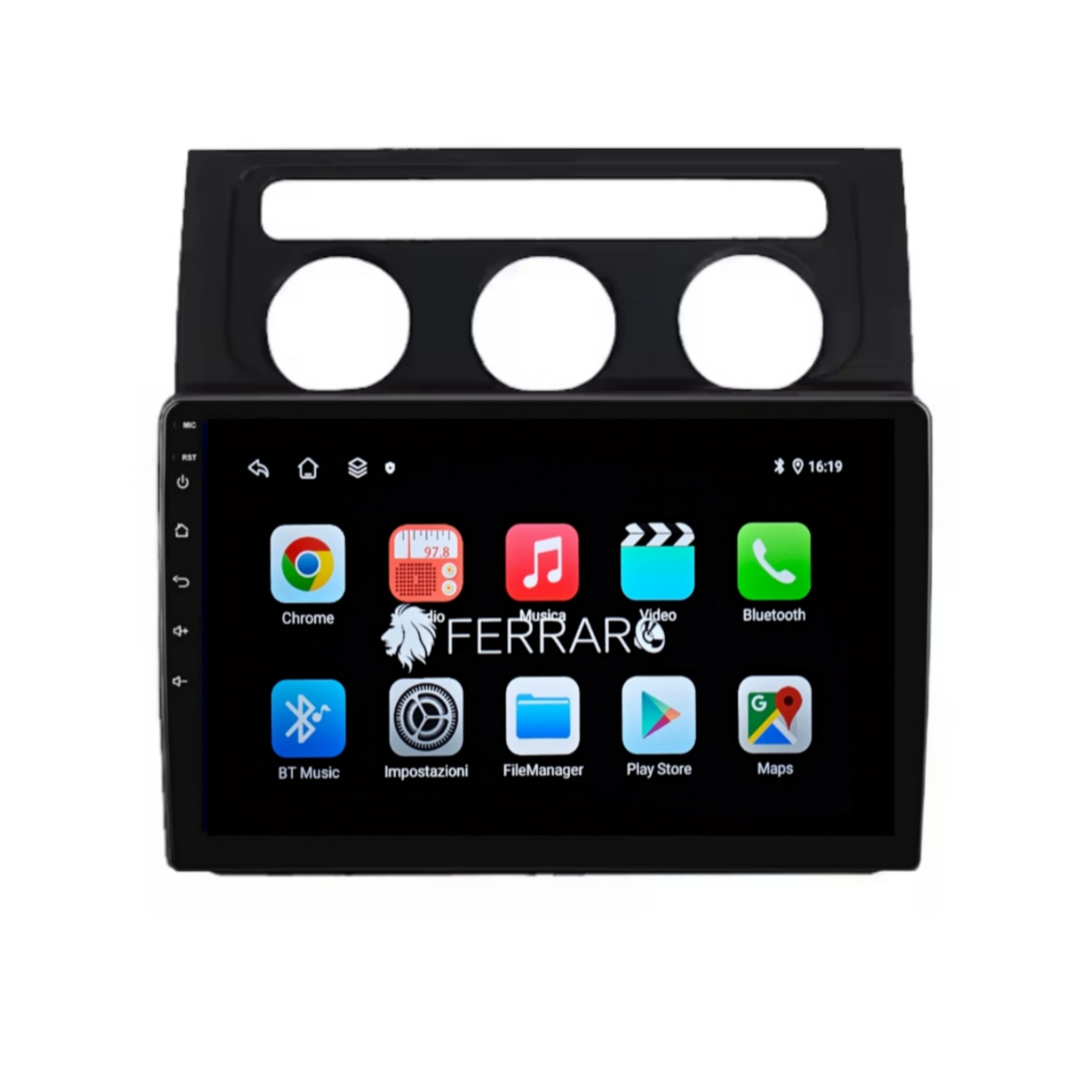 Autoradio per Volkswagen Touran 10.1" (2003-2010) Android, Bluetooth, CarPlay, Android Auto, 2GB/4GB/8GB Ram - Image 3