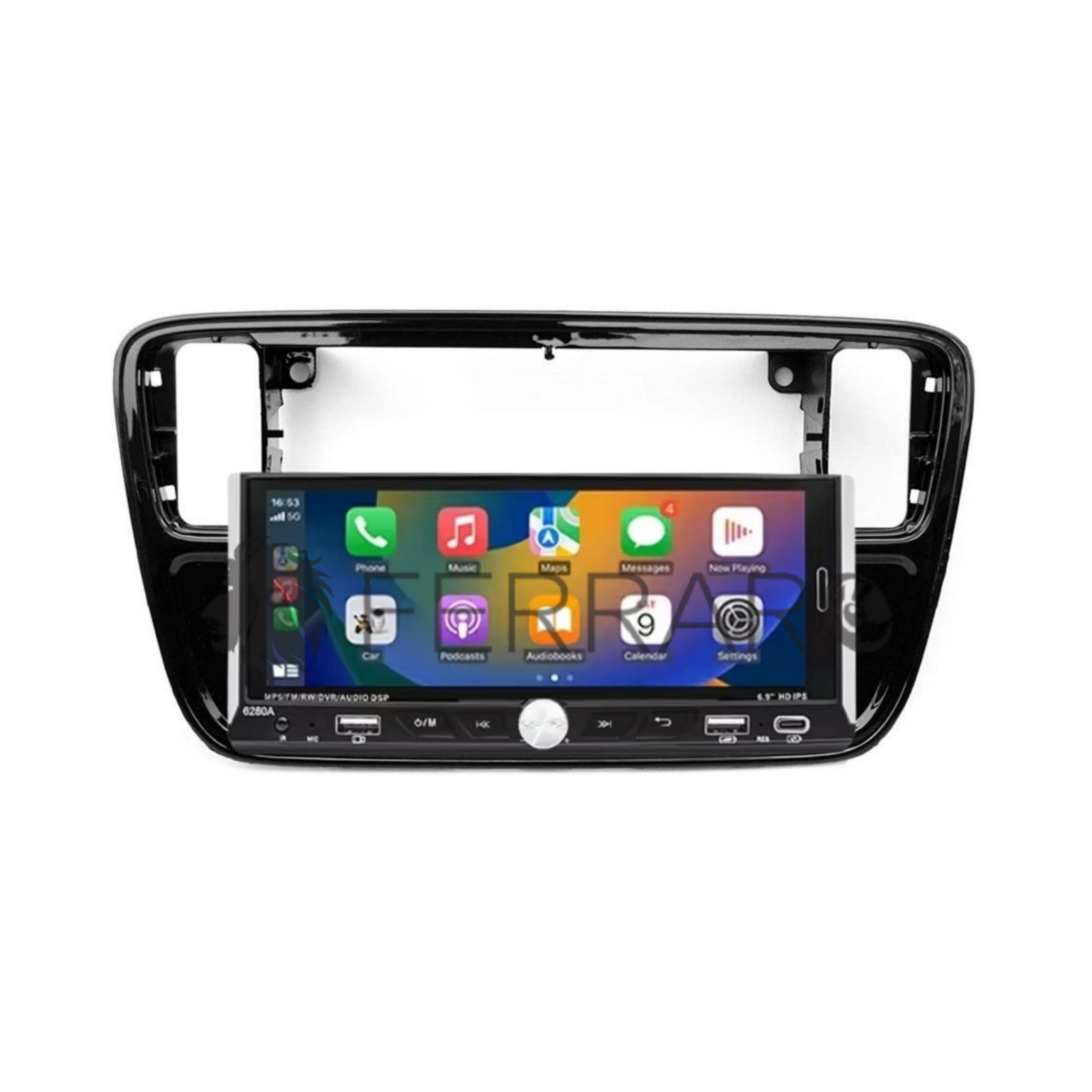 Autoradio per Volkswagen UP 6.9" (2011-2016) Android, Bluetooth, CarPlay, Android Auto, 2/32GB Ram