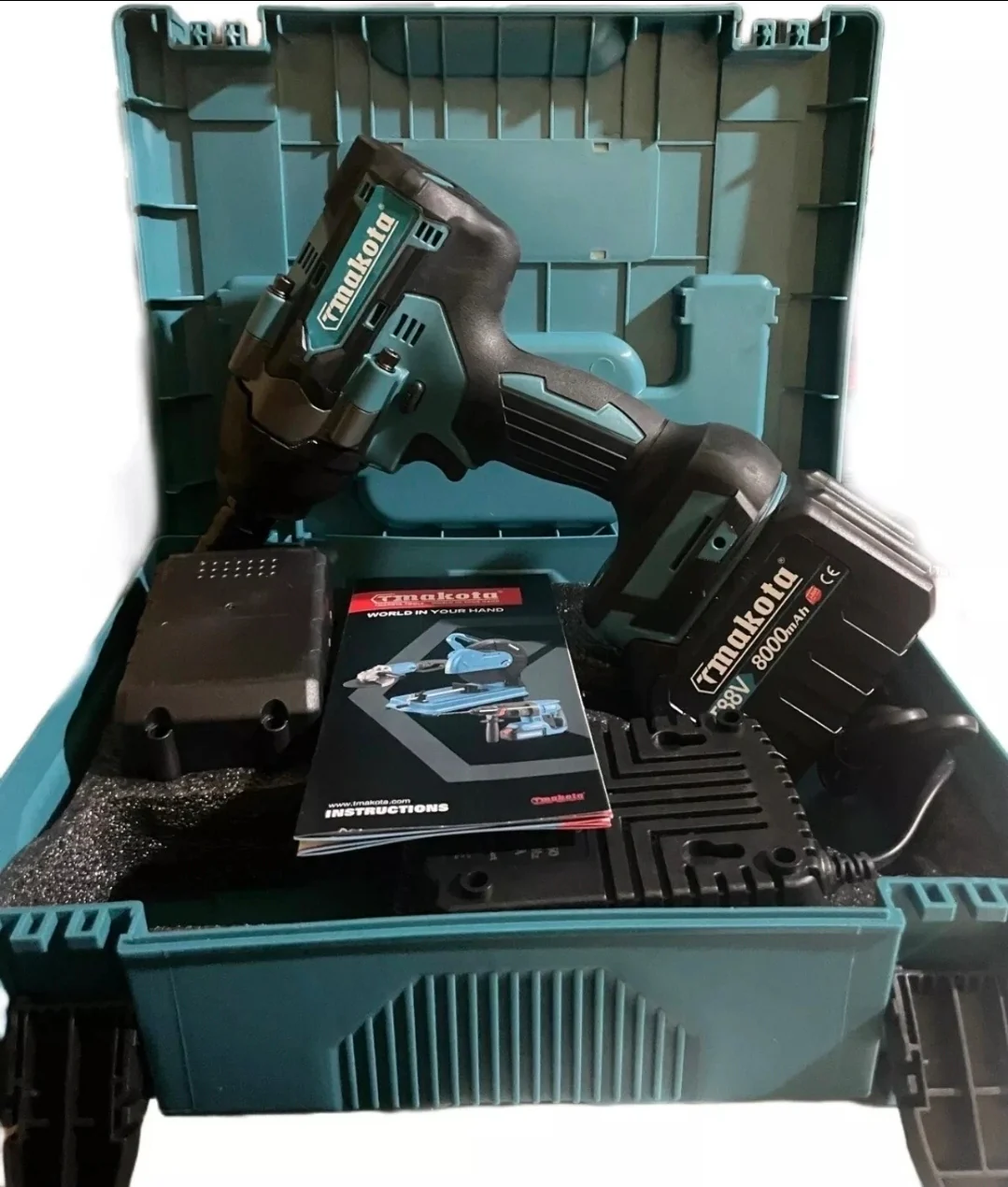 Avvitatore ad Impulsi, Doppia Batteria 88v, Svitatore, Avvitatore Bulloni, Motore Brushless - Image 3