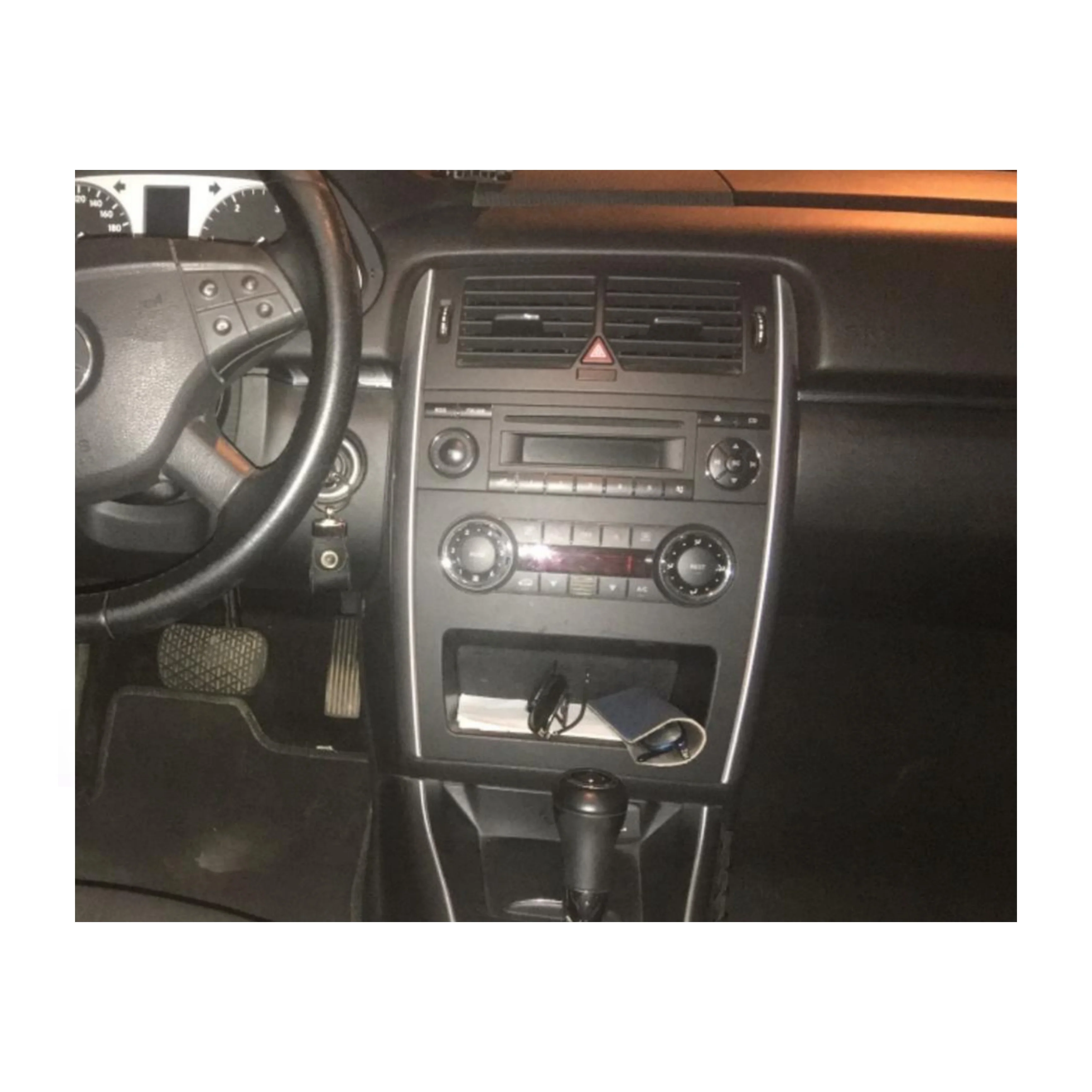 Convertitore Pannello Mercedes Classe B w245 (2005-2011) Kit Cruscotto 1Din>2Din - Image 3