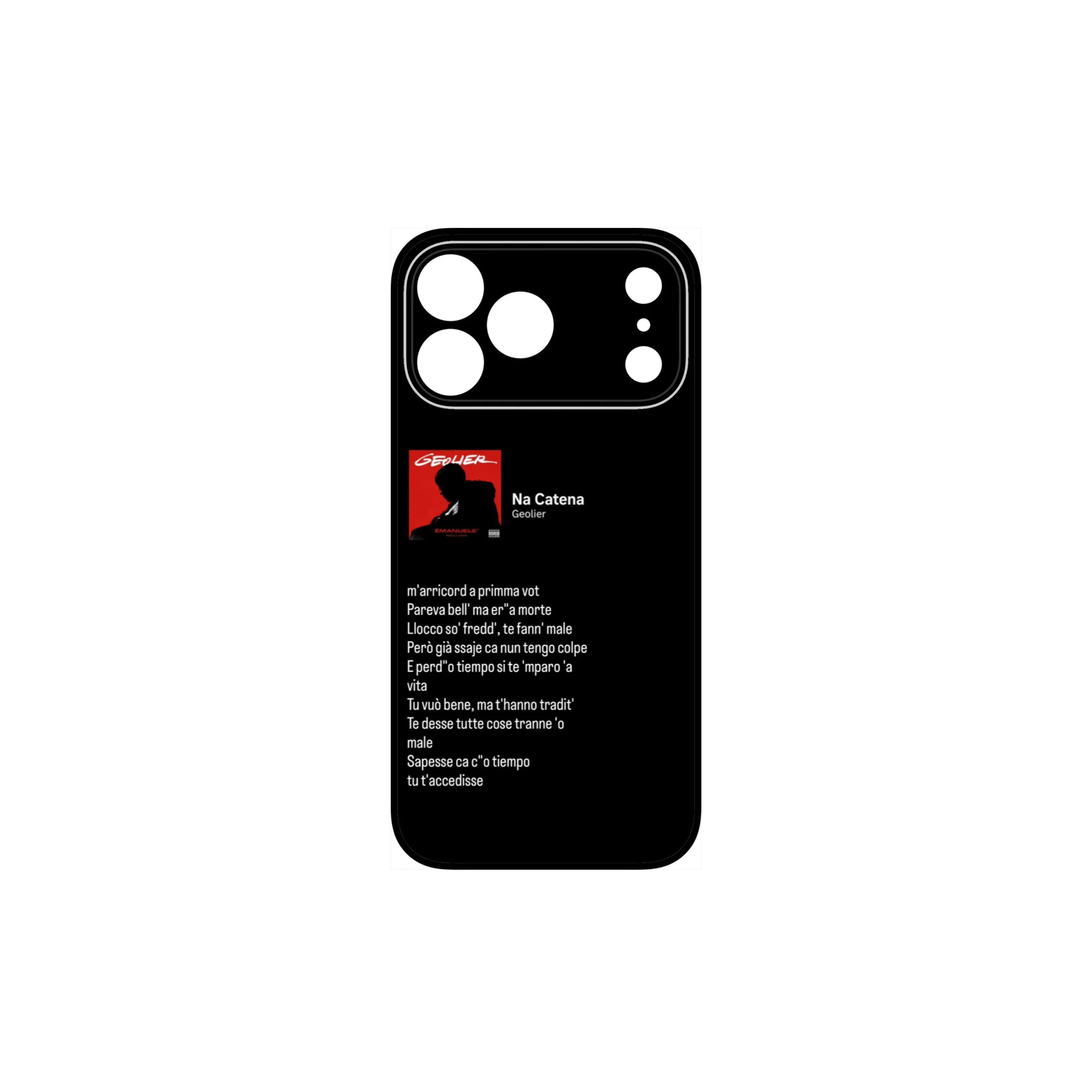 Cover Iphone Geolier