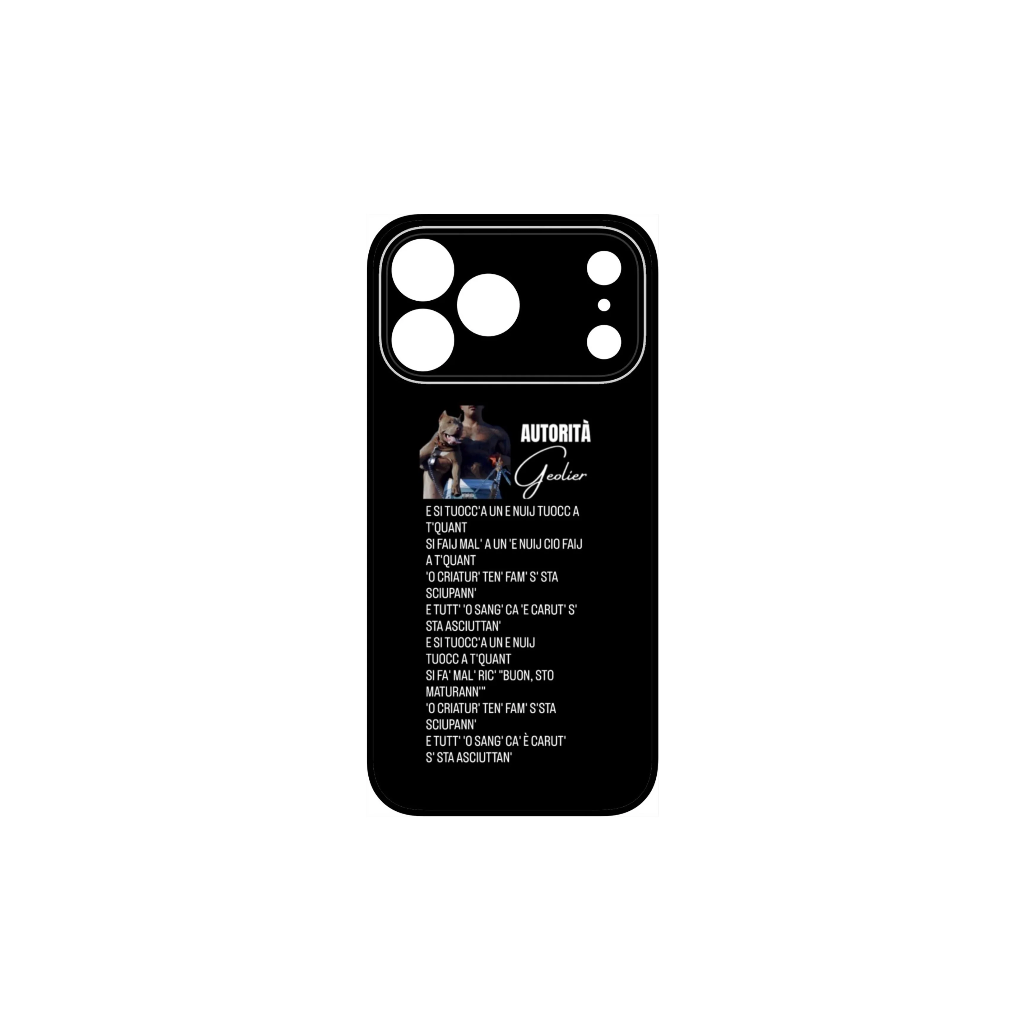 Cover Iphone Geolier