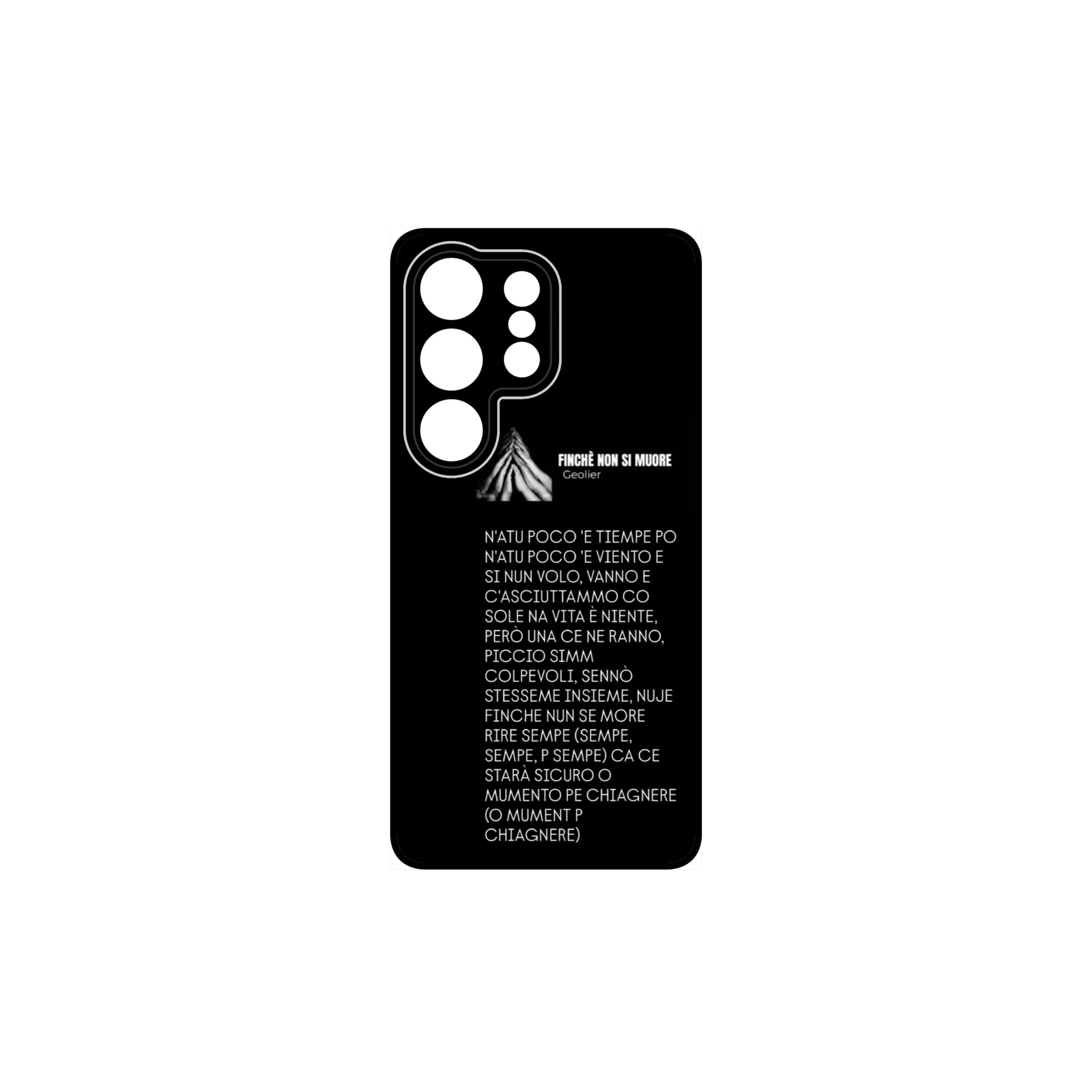 Cover Samsung, Geolier