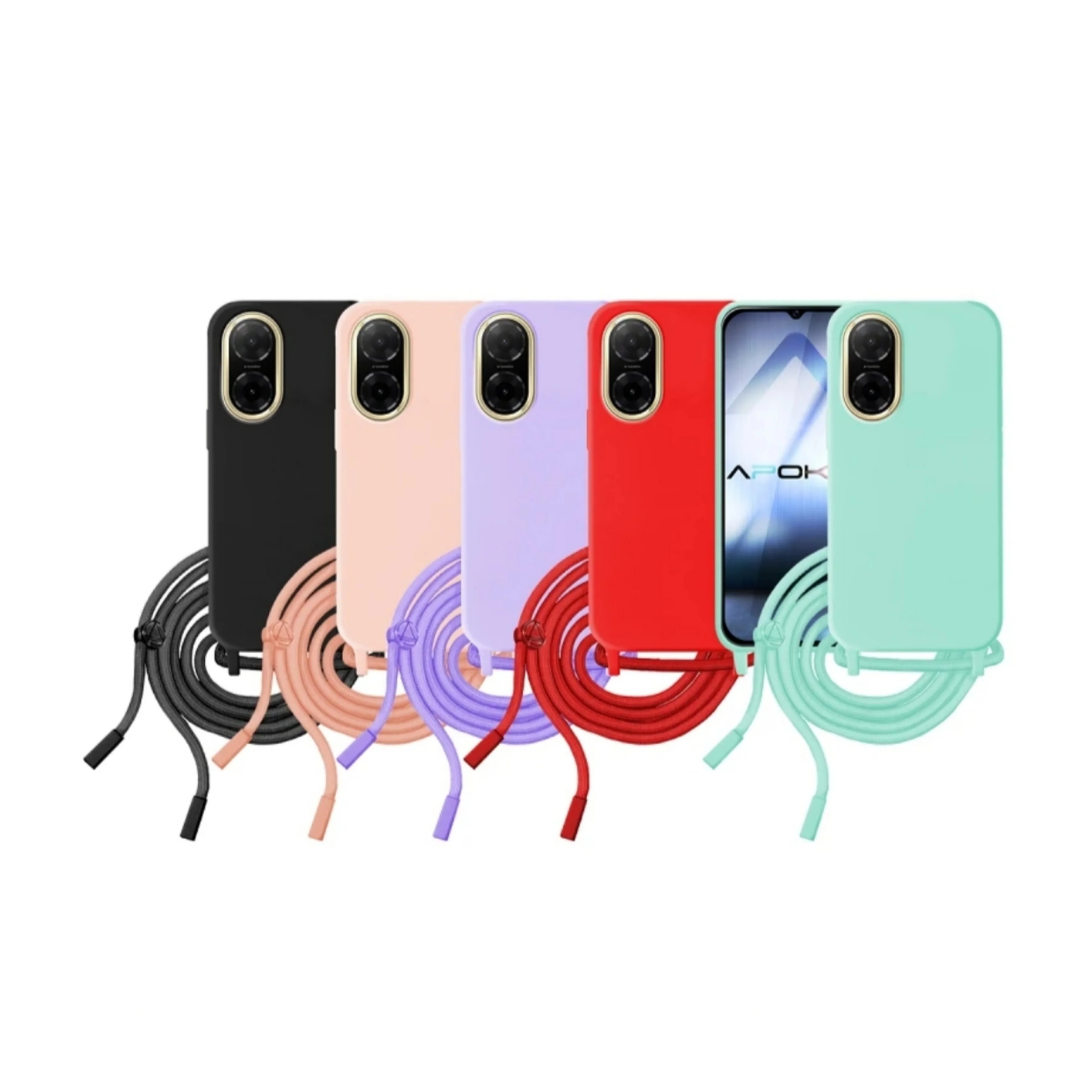 Custodia Morbida con Cordino, Xiaomi Redmi A5 - Image 6
