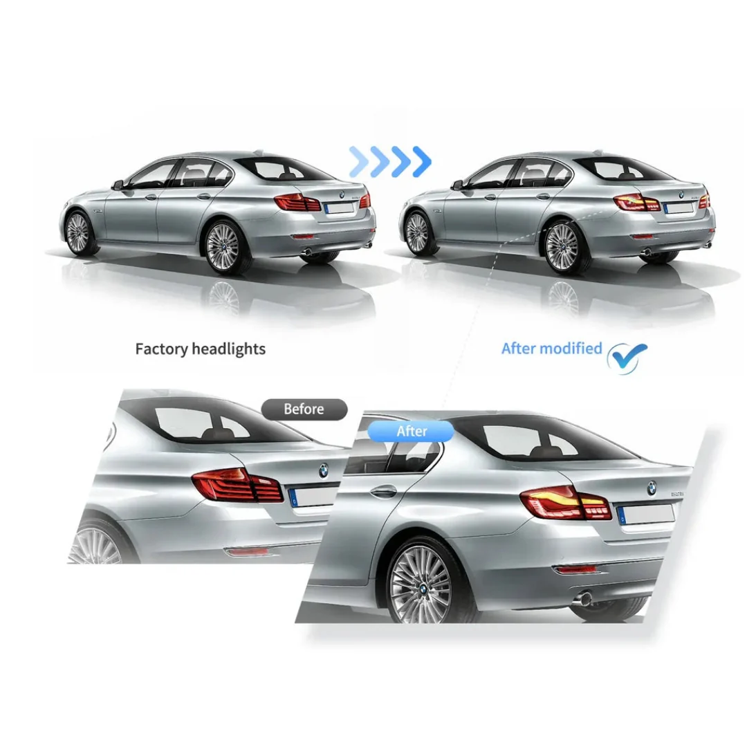 (PRENOTA) Fanali Posteriore Completo per BMW Serie 5, F10, F18 (2011-2017) a LED - Image 7