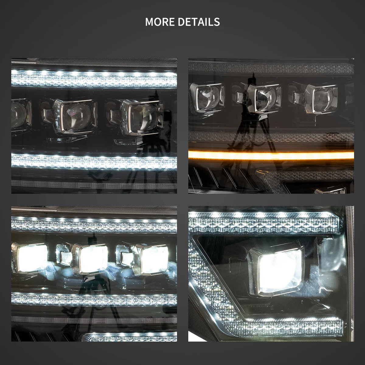 (PRENOTA) Fanali Anteriore Completo per Ford F150 12ª Serie (2009-2014) a LED - Image 4