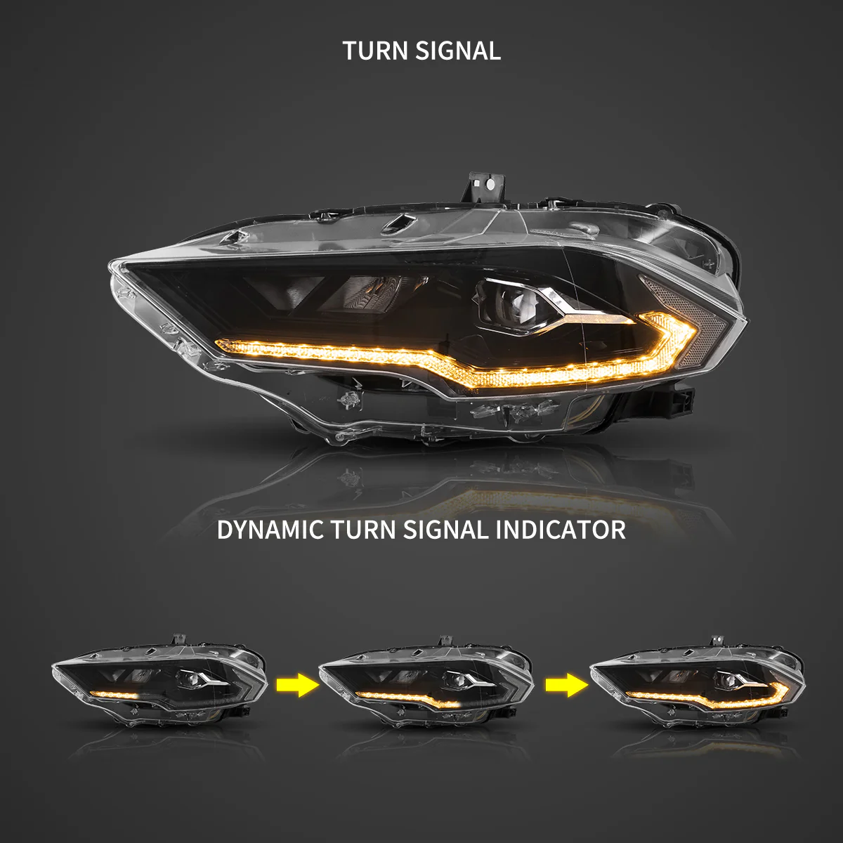 (PRENOTA) Fanali Anteriore Completo per Ford Mustang 6ª Serie (2018-2024) a LED - Image 3