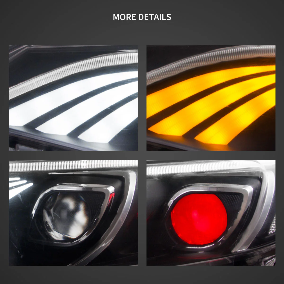 (PRENOTA) Fanali Anteriore Completo per Honda Fit/Jazz (2015-2020) a LED - Image 5