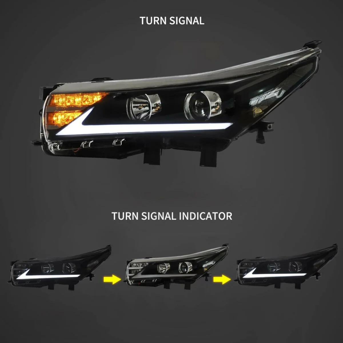 (PRENOTA) Fanali Anteriore Completo per Toyota Corolla E170 (2013-2017) a LED - Image 4