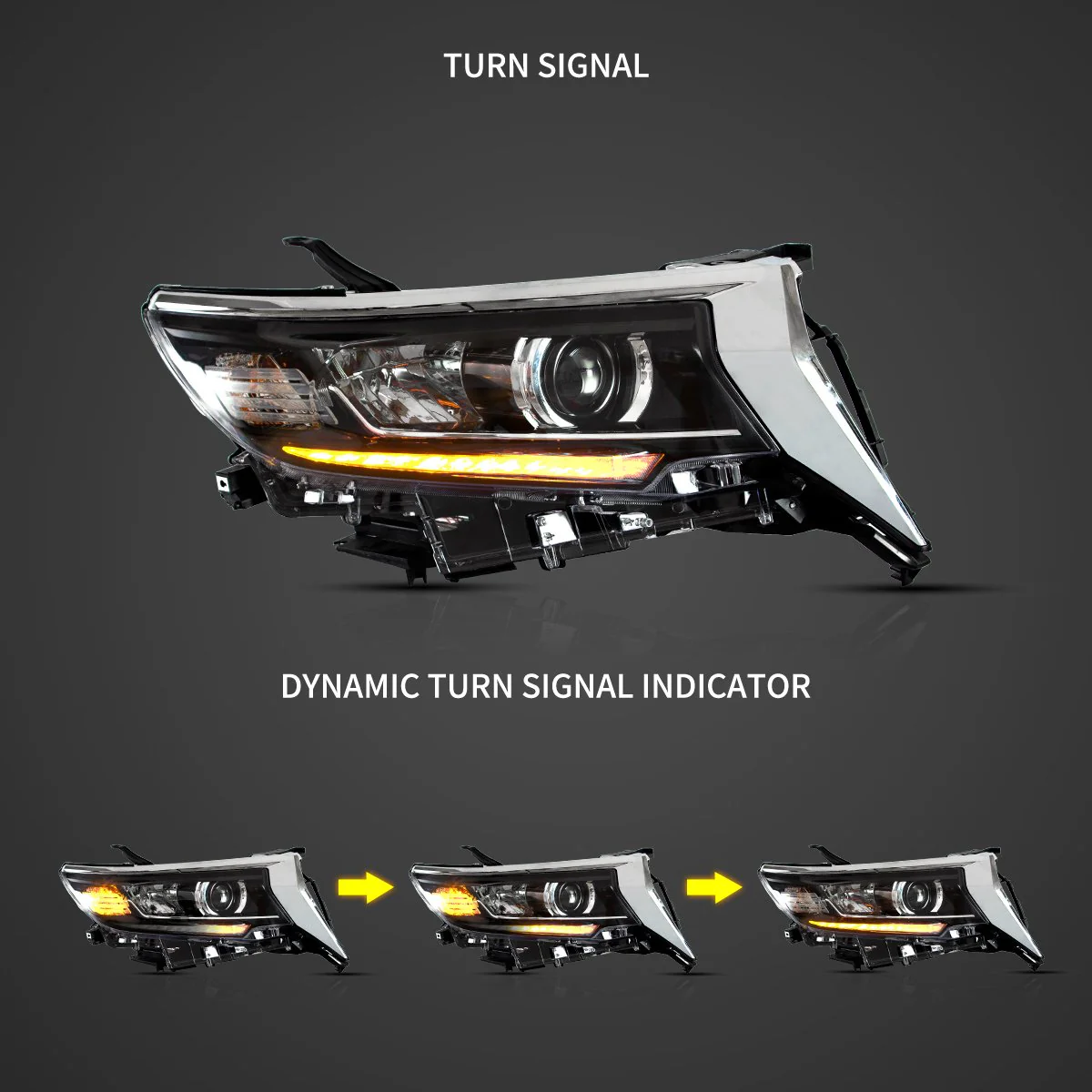 (PRENOTA) Fanali Anteriore Completo per Toyota Land Cruiser Prado (2018>) a LED - Image 4