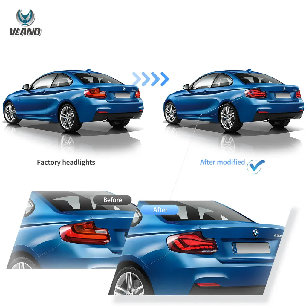 (PRENOTA) Fanali Posteriore Completo per BMW Serie 2 F22, F23, M2, F87 (2012-2020) a LED - Image 7