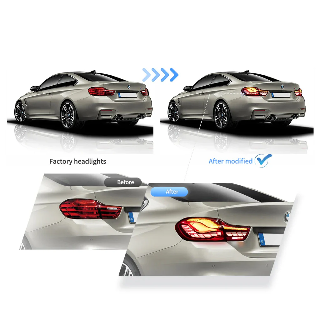 (PRENOTA) Fanali Posteriore Completo per BMW Serie 4 F32, F33, F36, M4 F82, F83 (2014-2020) a LED - Image 6