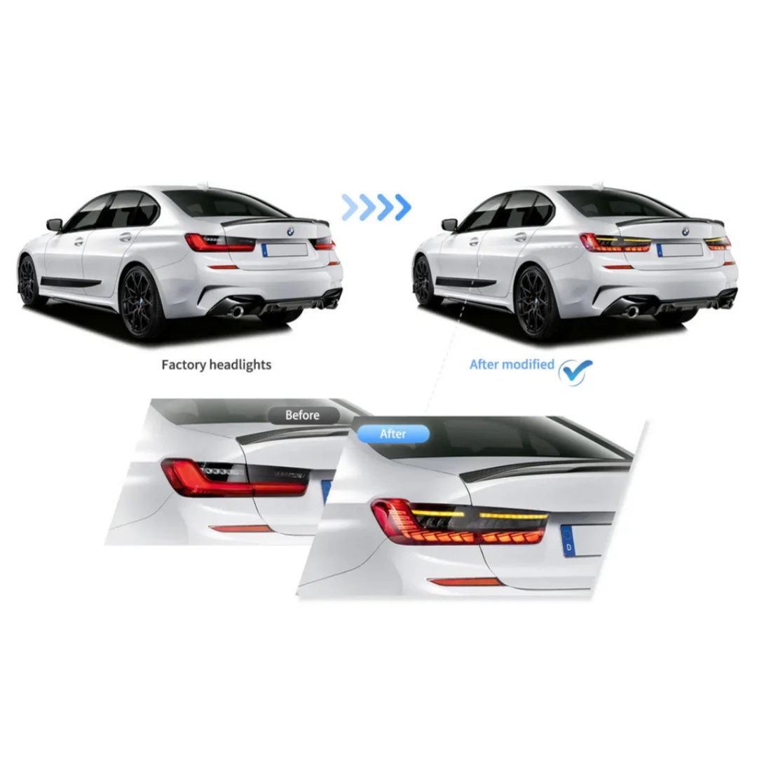 (PRENOTA)  Fanali Posteriore Completo per BMW Serie 3, G20, G28, G80 (2018-2024) a LED - Image 5