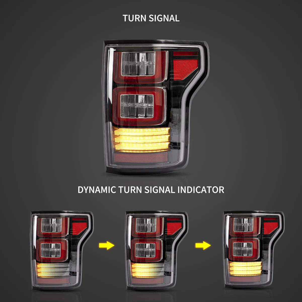 (PRENOTA) Fanali Posteriore Completo per Ford F150 13ª Serie (2015-2020) a LED - Image 4