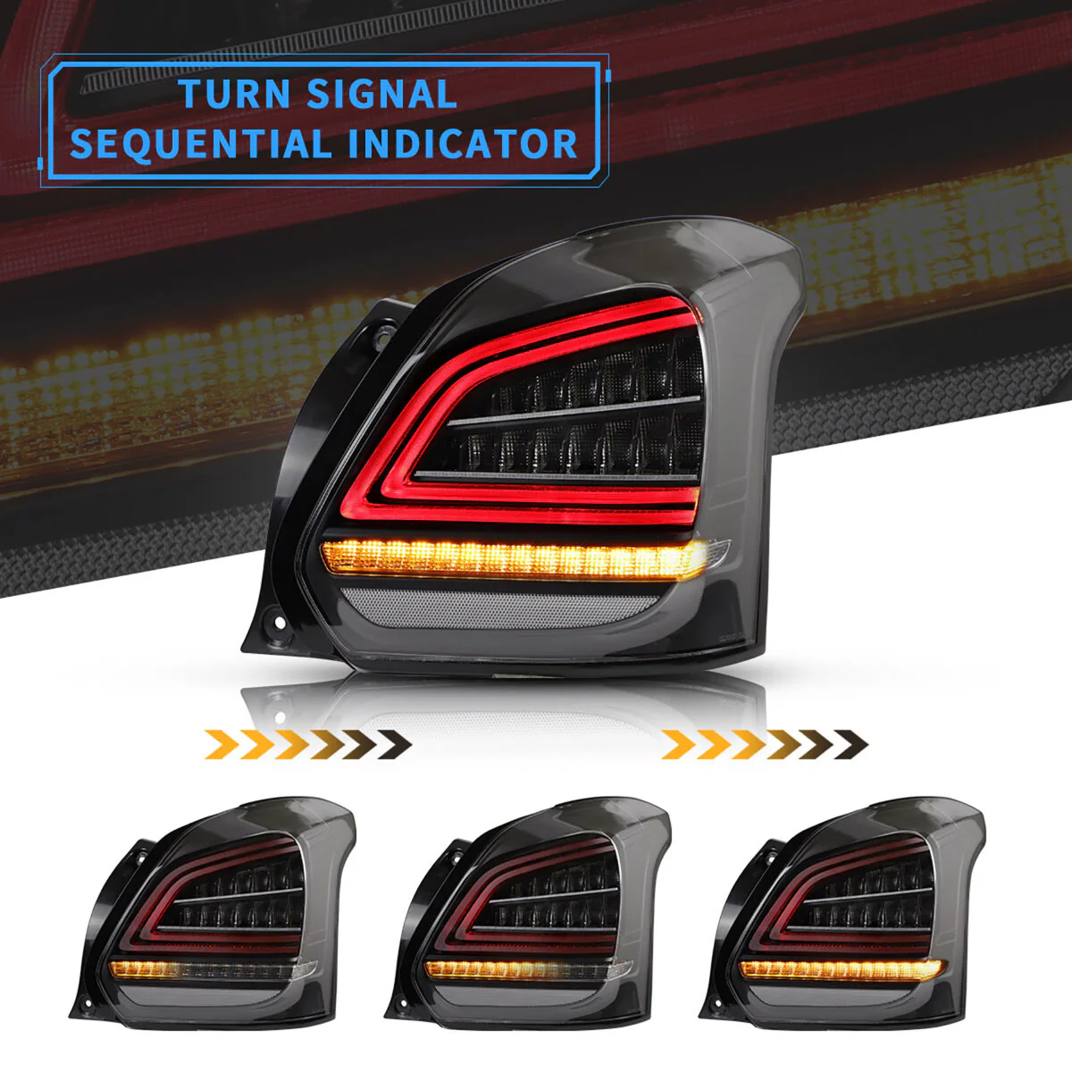 (PRENOTA) Fanali Posteriore Completo per Suzuki Swift (2017-2022) a LED - Image 3