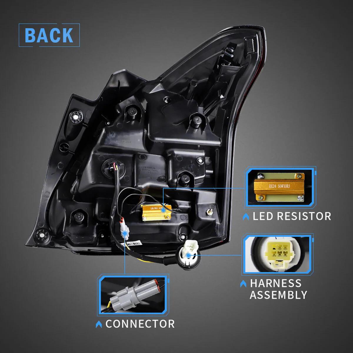 (PRENOTA) Fanali Posteriore Completo per Suzuki Swift (2017-2022) a LED - Image 4