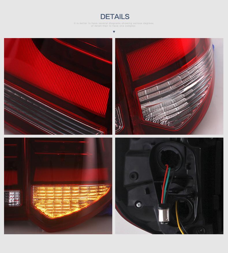 (PRENOTA) Fanali Posteriore Completo per Toyota Fortuner (2011-2015) a LED - Image 4