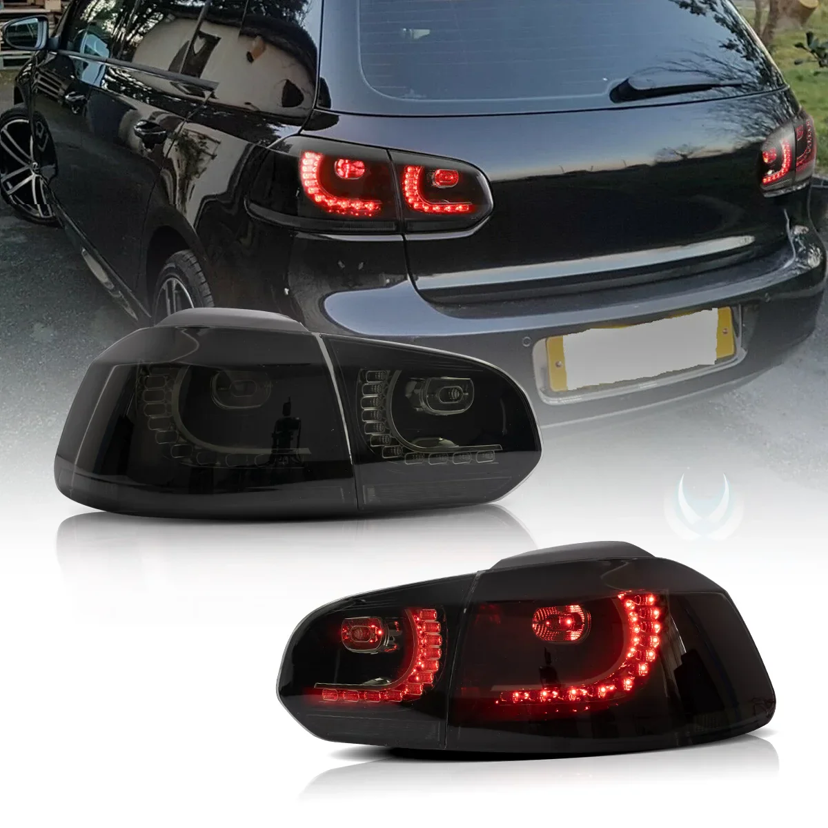 (PRENOTA) Fanali Posteriore Completo per Volkswagen Golf VI, MK6 (2008-2012) a LED - Image 2