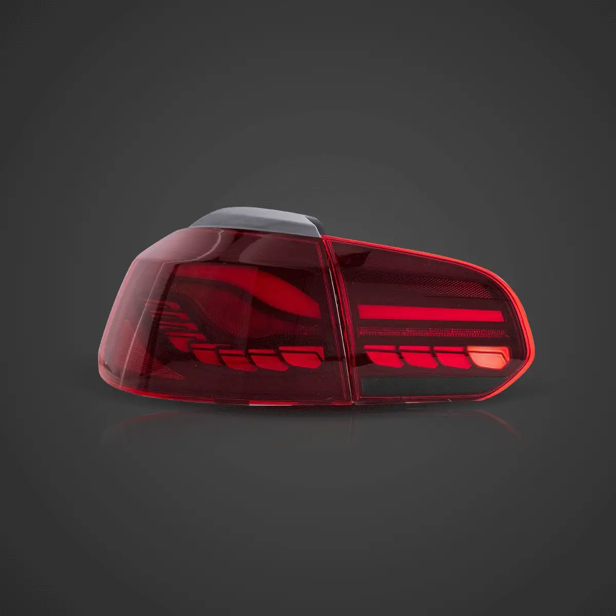 (PRENOTA) Fanali Posteriore Completo per Volkswagen Golf VI, MK6 (2008-2012) a LED - Image 2