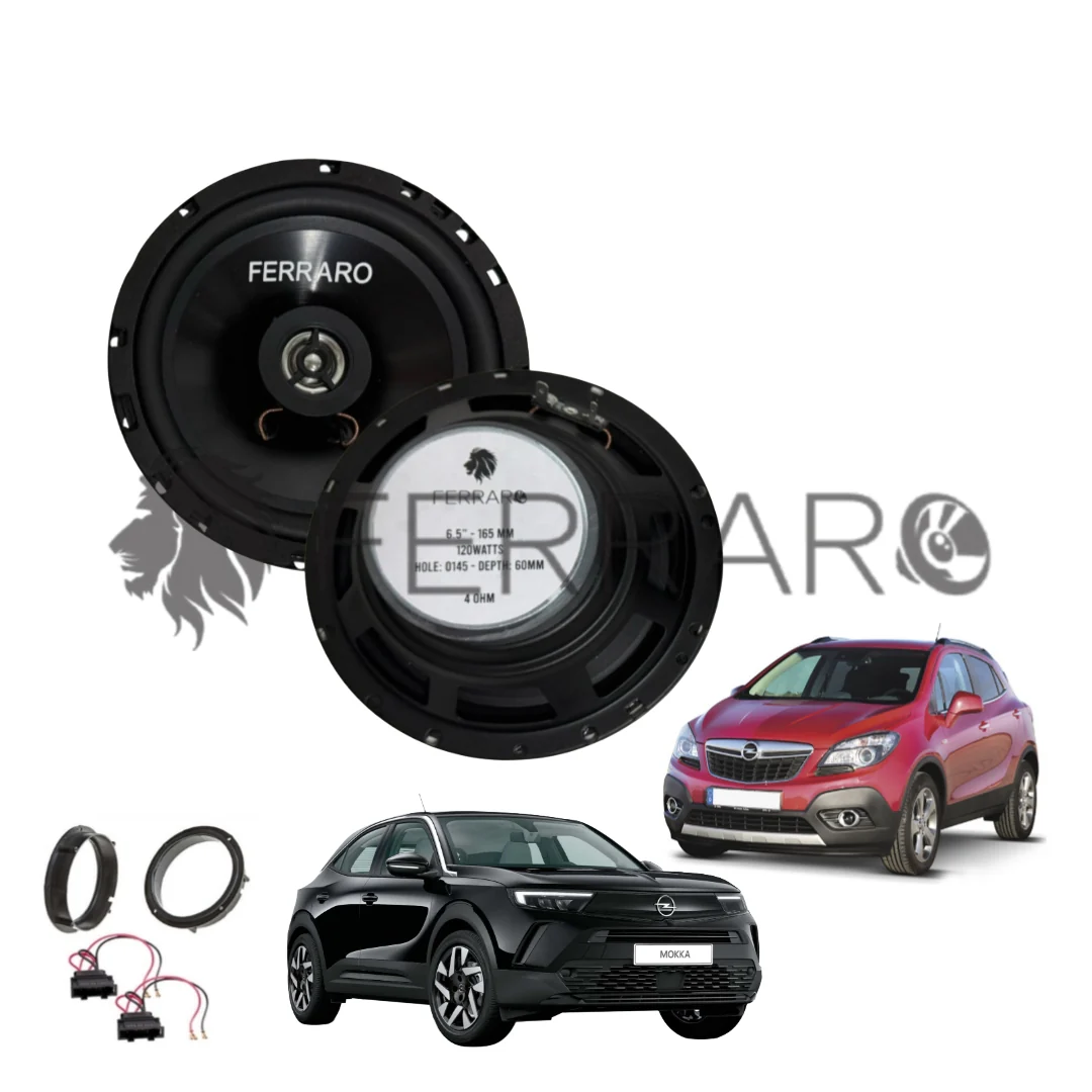 FerraroStore Kit 2 Altoparlanti, ASC-652PC, Ant o Post, Opel Mokka (2012-2024)