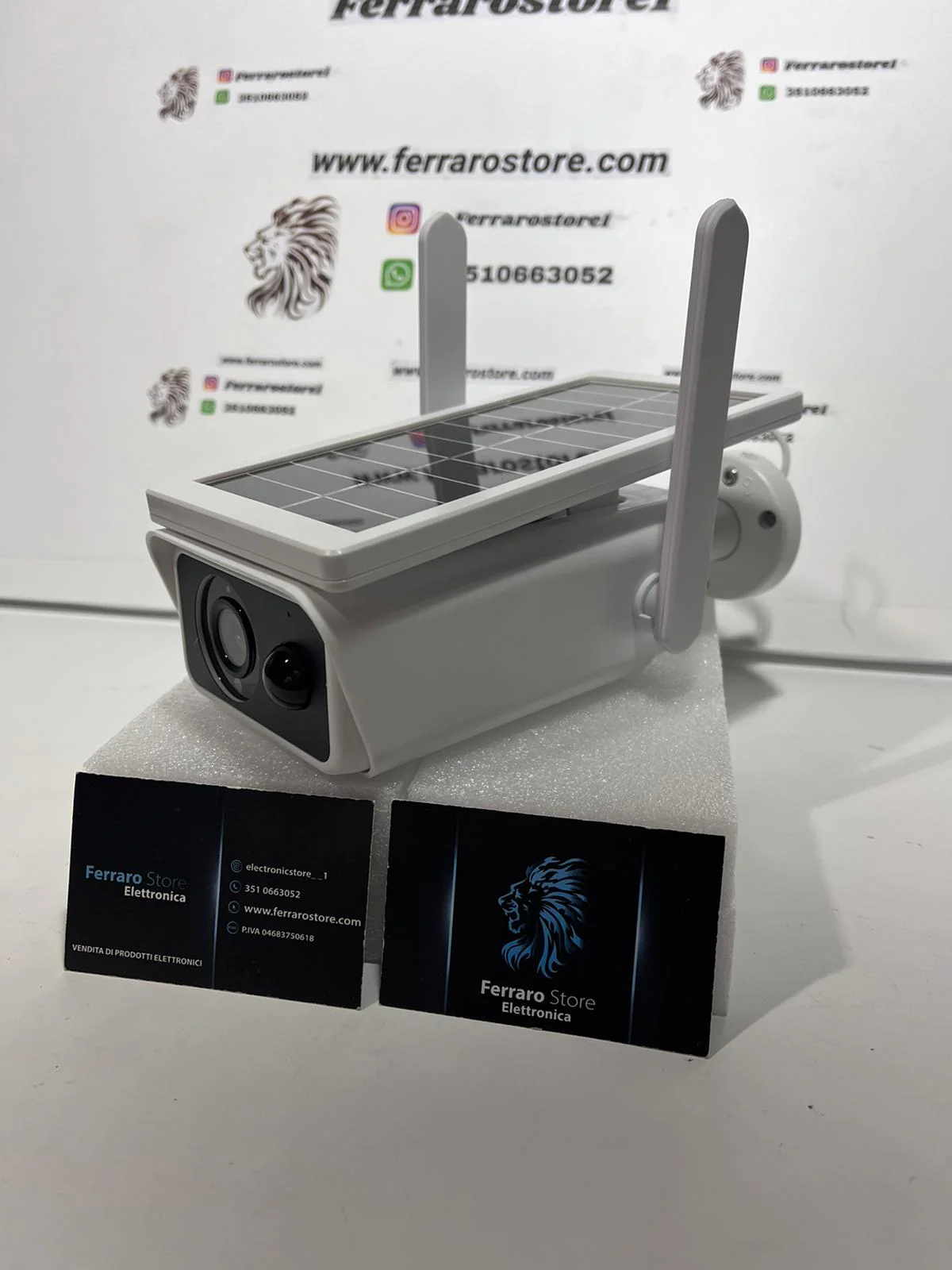 Telecamera Solare Wifi, 2MPX, Infrarossi, Sensore di Movimento, SD, IP67, App - Image 4