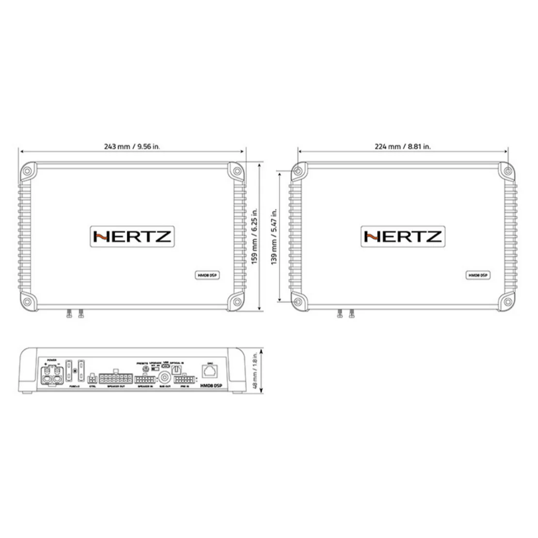 Hertz Amplificatore Marino | HMD8 DSP - Image 3