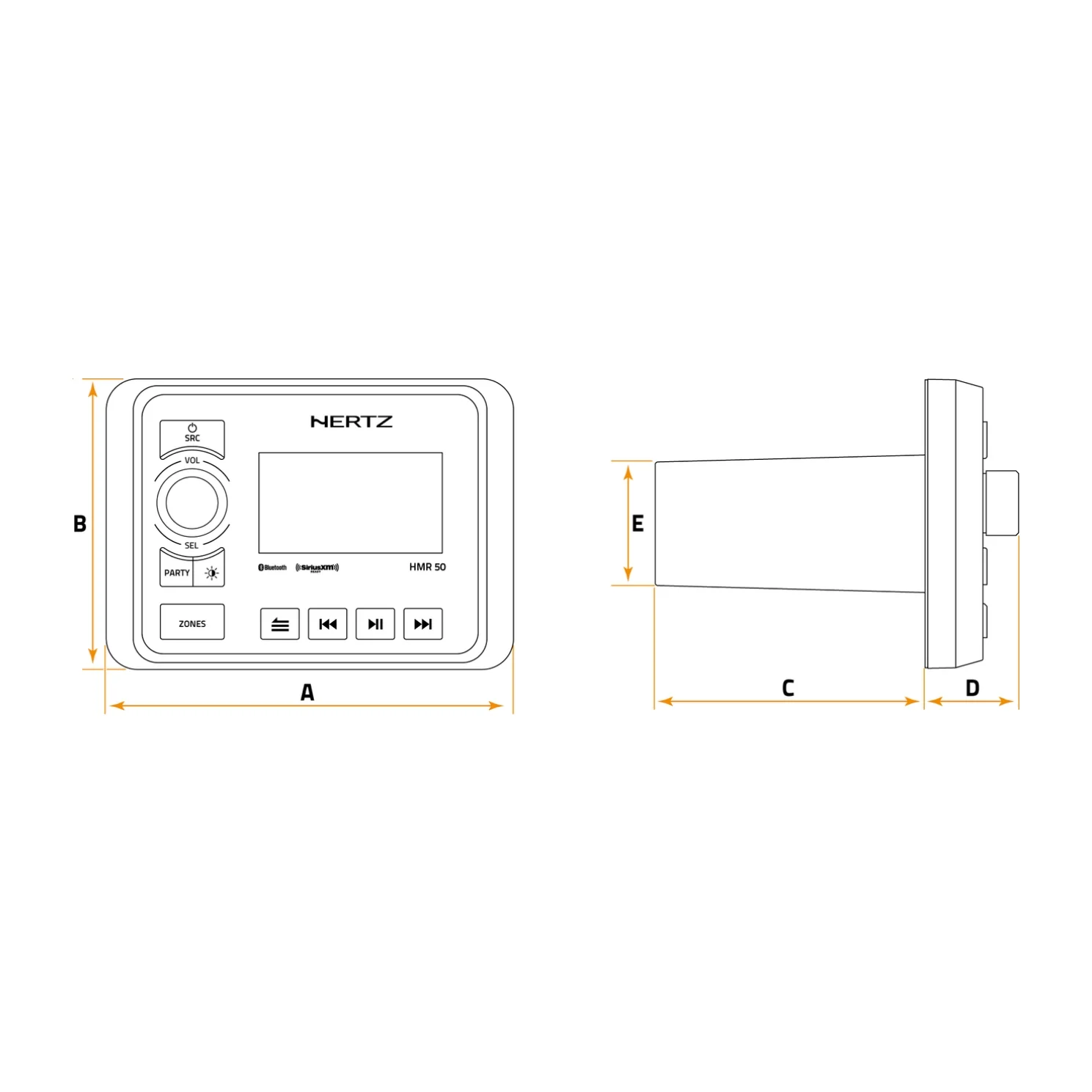 Hertz Autoradio | HMR 50 - Image 2