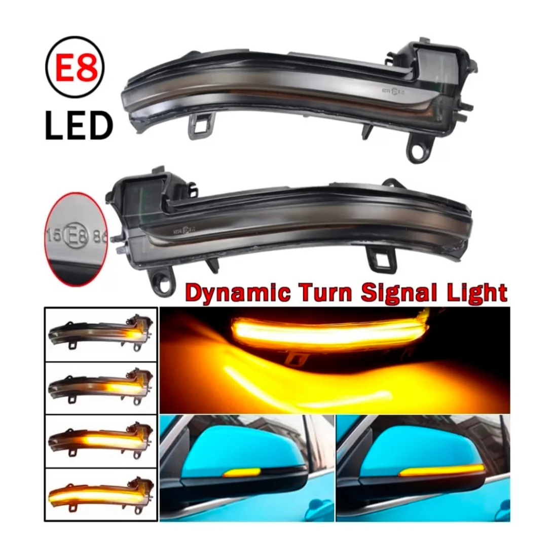 (PRENOTA) Indicatore Direzione Led per BMW Serie Serie 1, 2, X1, X2 (2012>), Plug and Play - Image 4