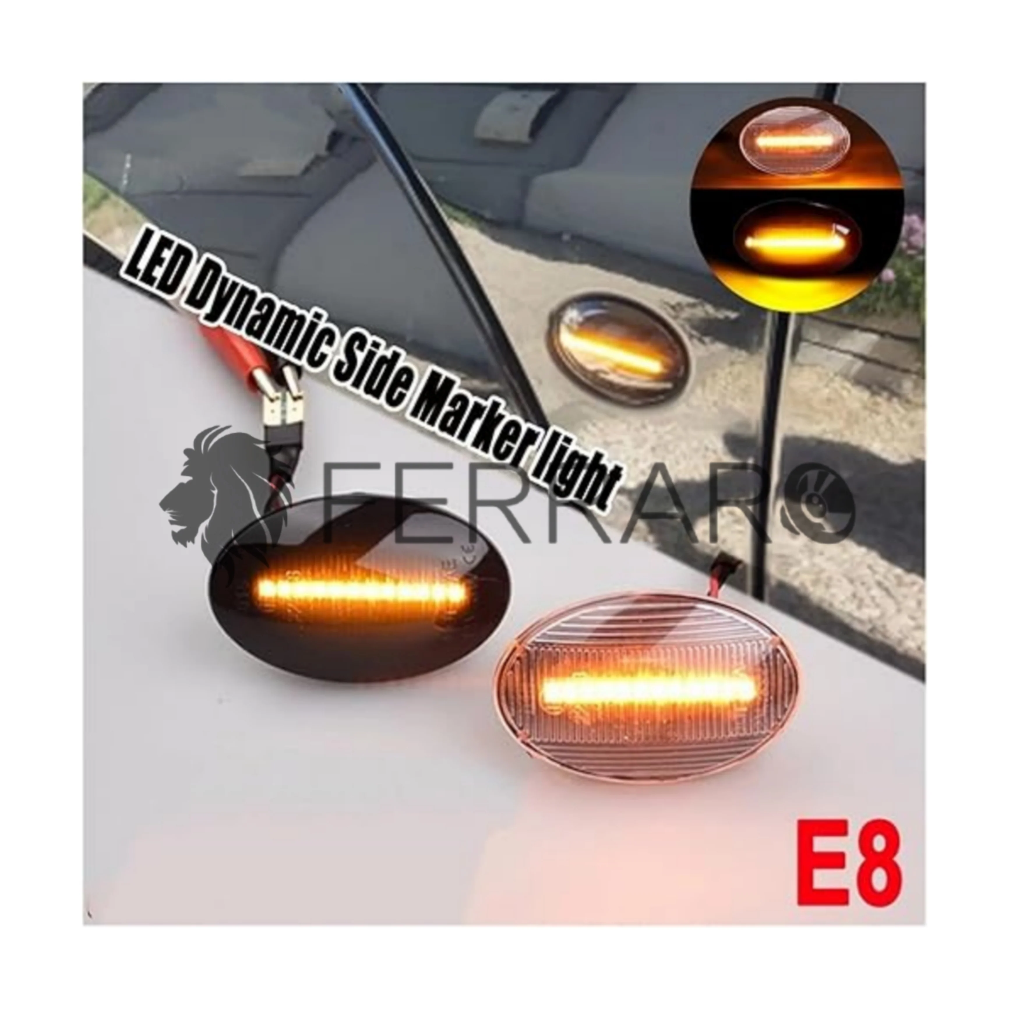 (PRENOTA) Indicatore Direzione Led per Ford Fiesta, Mondeo, Ka, Trasit, Tourneo, Plug and Play - Image 2