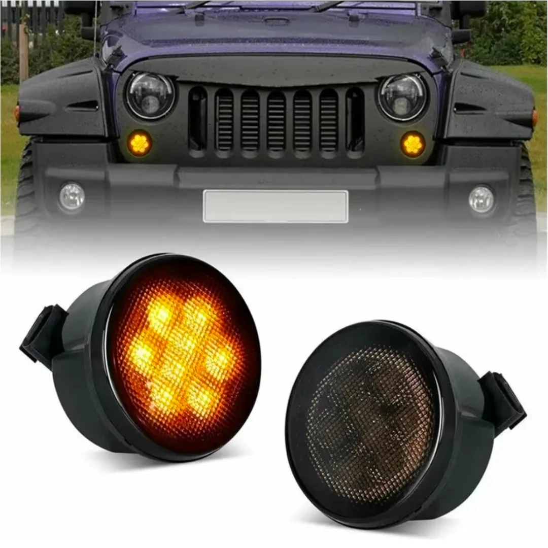 (PRENOTA) Indicatore Direzione Led per Jeep Wrangler (2007-2017), Plug and Play - Image 2