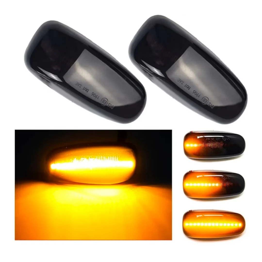 (PRENOTA) Indicatore Direzione Led per Mercedes Classe E W210, C W202, SLK R170, Vito W638, Plug and Play - Image 3