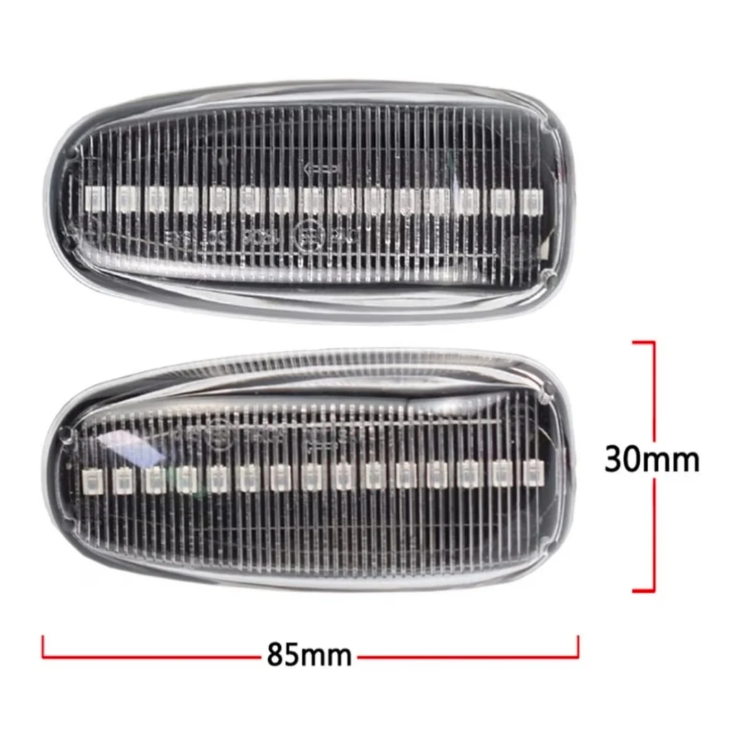 (PRENOTA) Indicatore Direzione Led per Mercedes Classe E W210, C W202, SLK R170, Vito W638, Plug and Play - Image 4