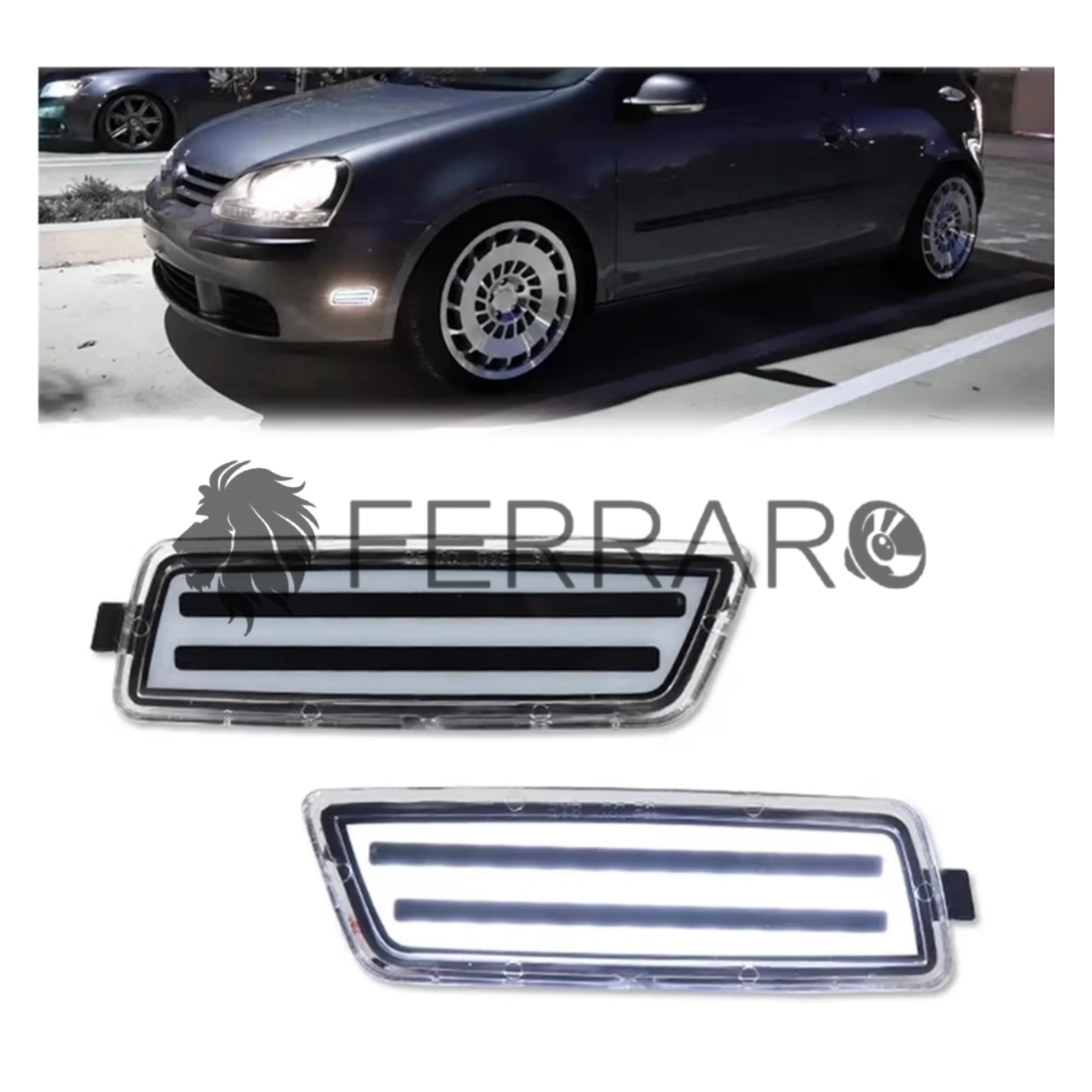 (PRENOTA) Indicatore Direzione Led per VW GTI, Jetta, MK6, Plug and Play - Image 3