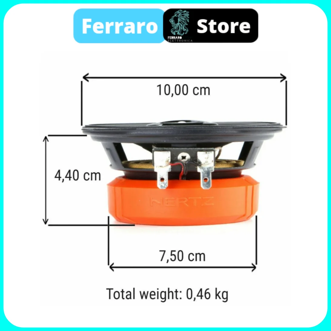 Kit 2 Casse per Citroen C1 Cruscotto [2004-2014] - Altoparlanti, Hertz Dieci, Anteriori - Image 6