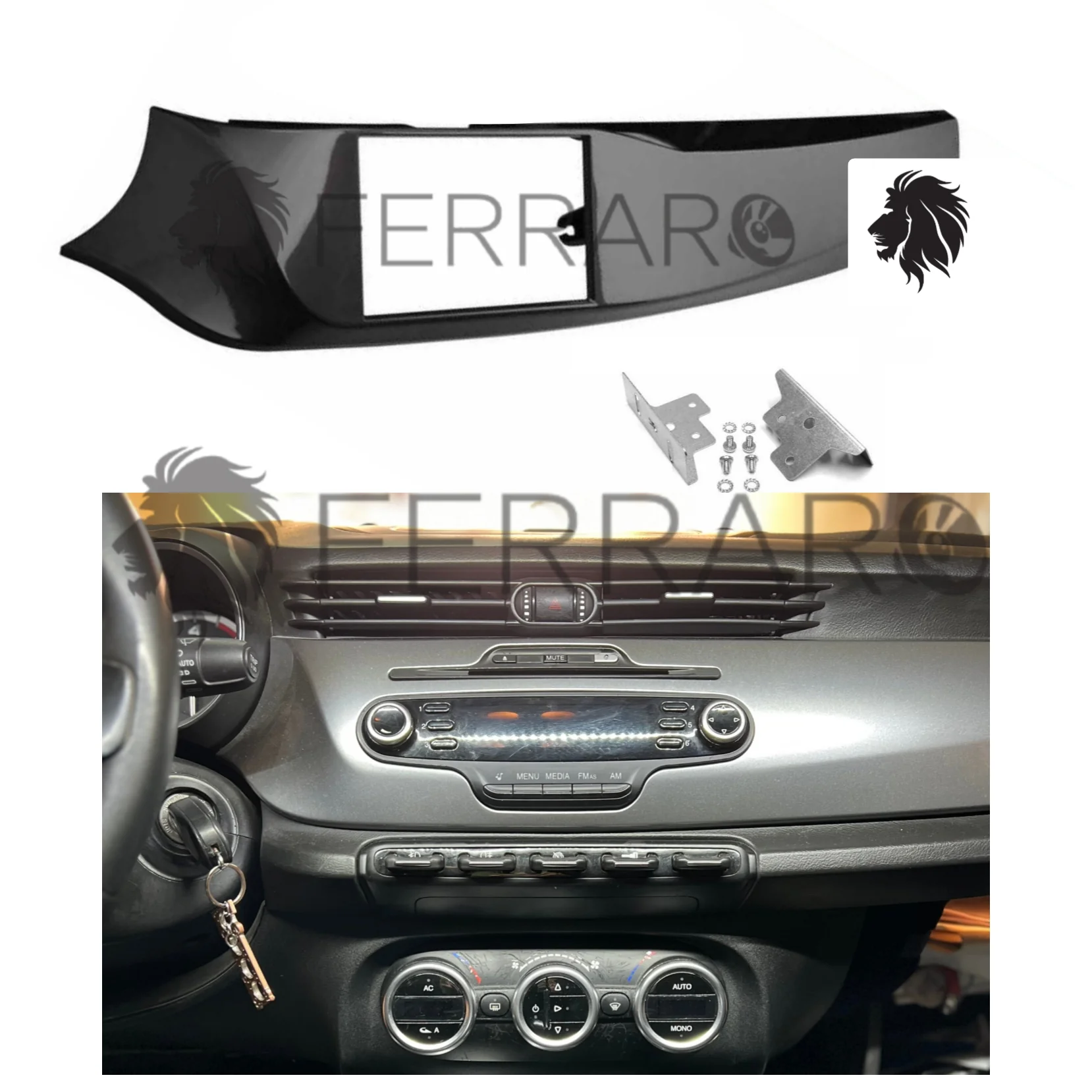 Mascherina 2Din Alfa Romeo Giulietta (2010-2014) - Image 2