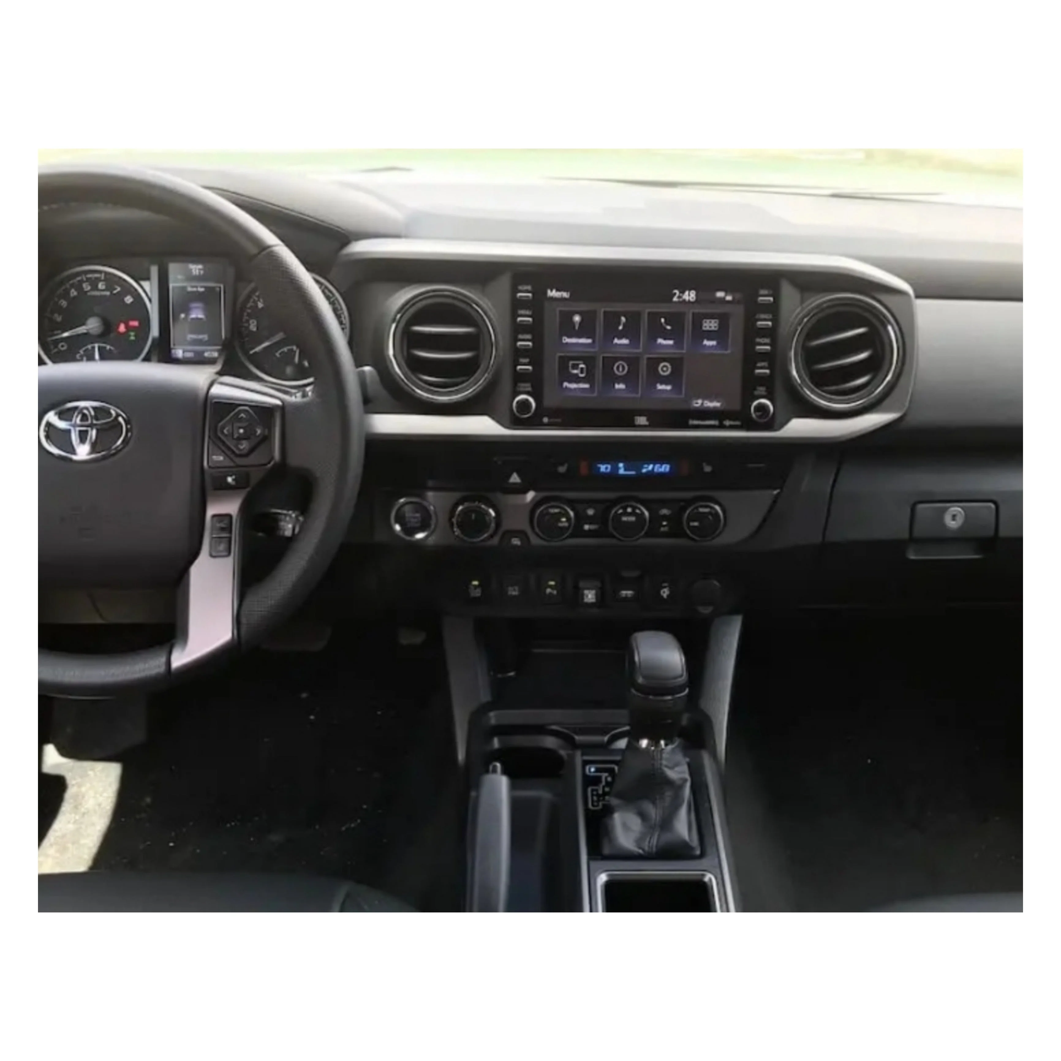 (PRENOTA) Kit Montaggio Autoradio 10.1"Pollici Toyota Tacoma (2015-2023) Mascherina, Cablaggio Autoradio Android - Image 2